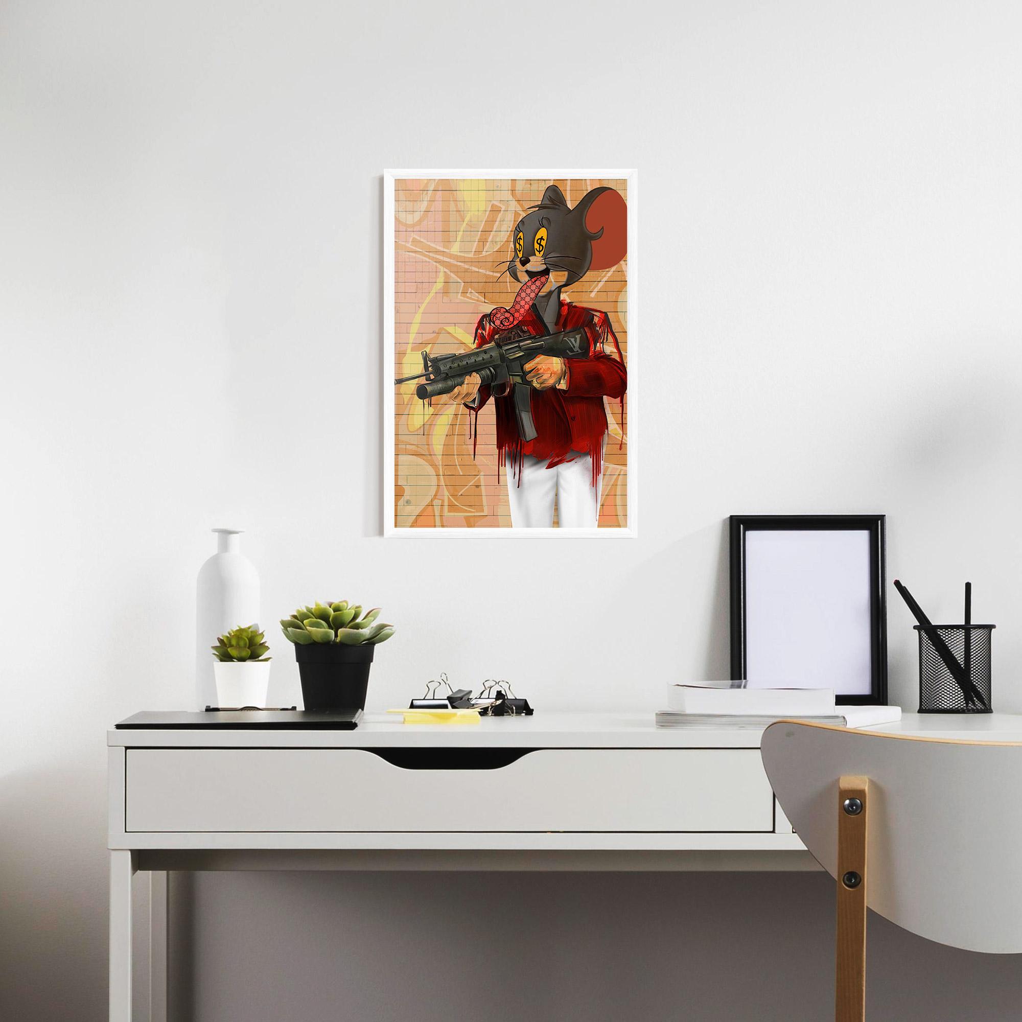 Рамкиран постер Jerry mockup 7