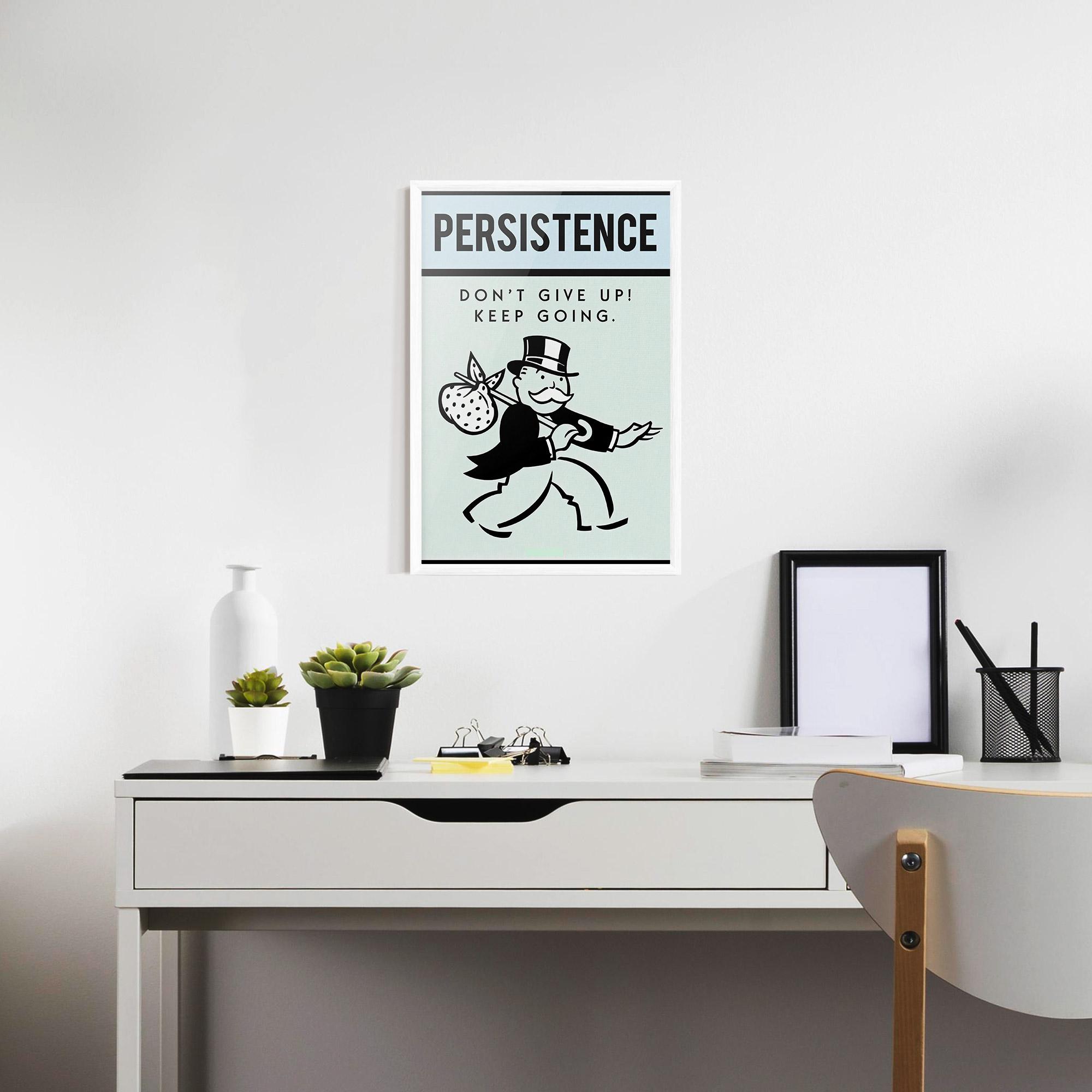 Рамкиран постер Persistence mockup 7
