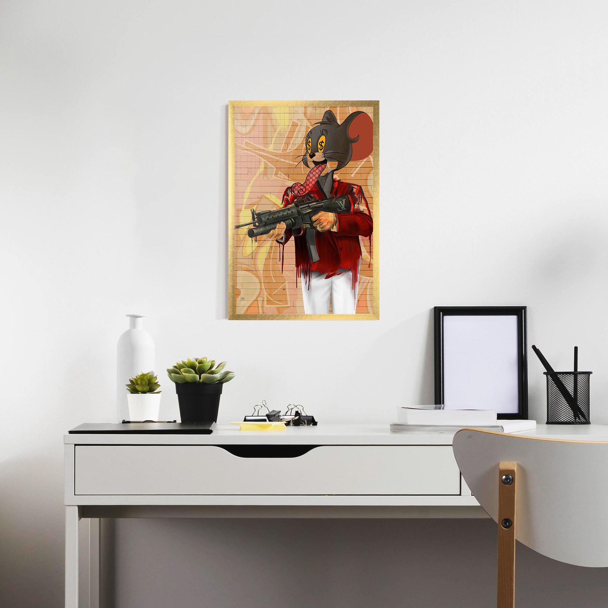 Рамкиран постер Jerry mockup 7