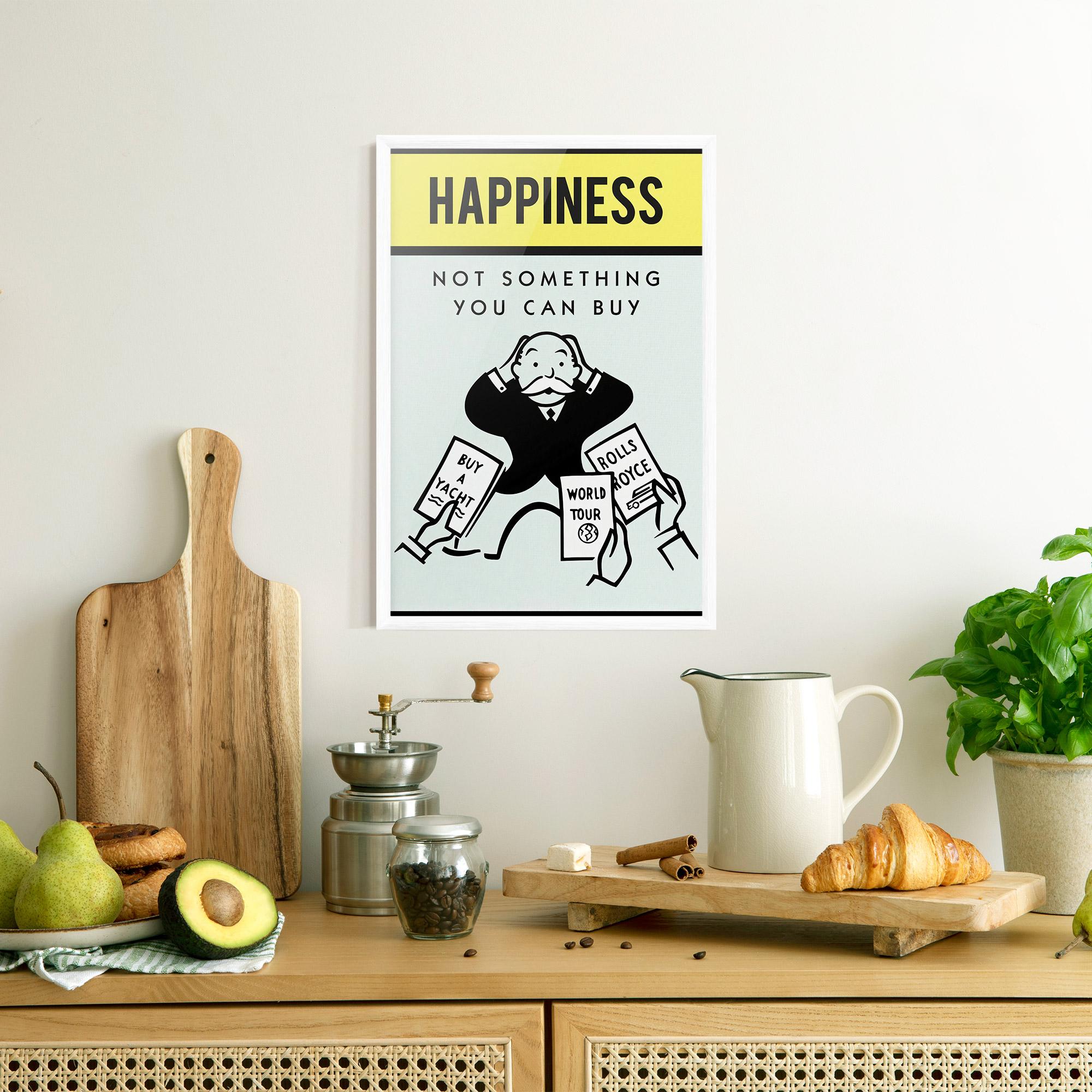 Рамкиран постер Happines mockup 8