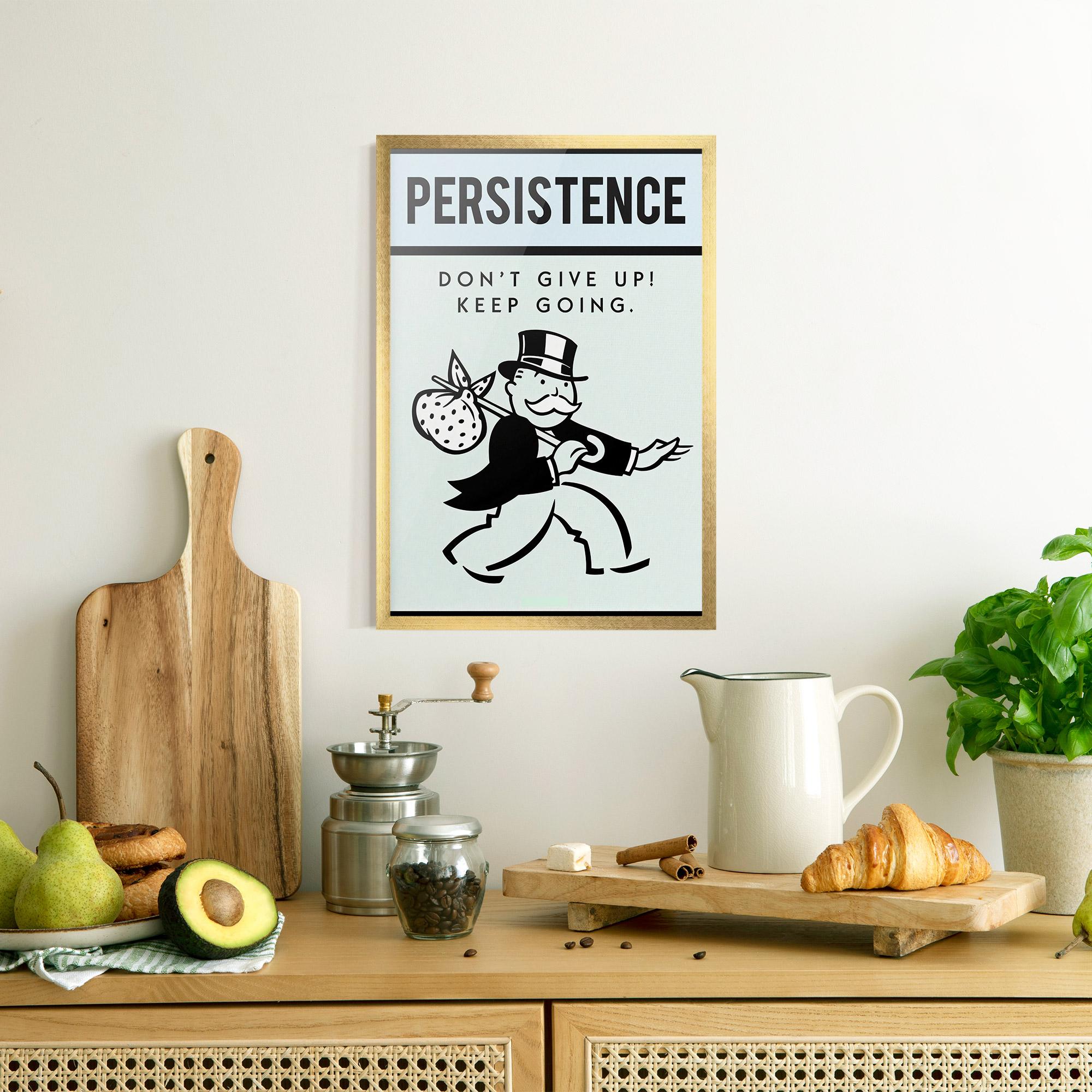 Рамкиран постер Persistence mockup 8