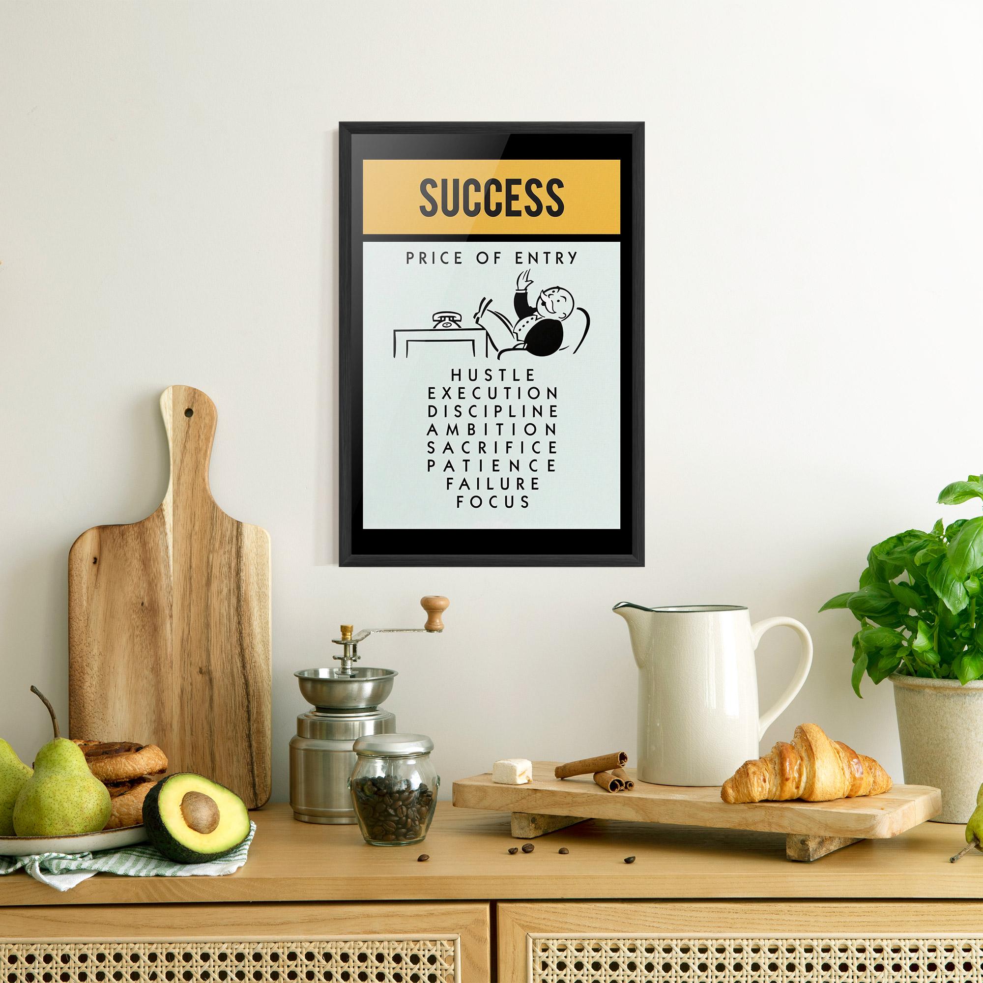 Рамкиран постер Successs mockup 8