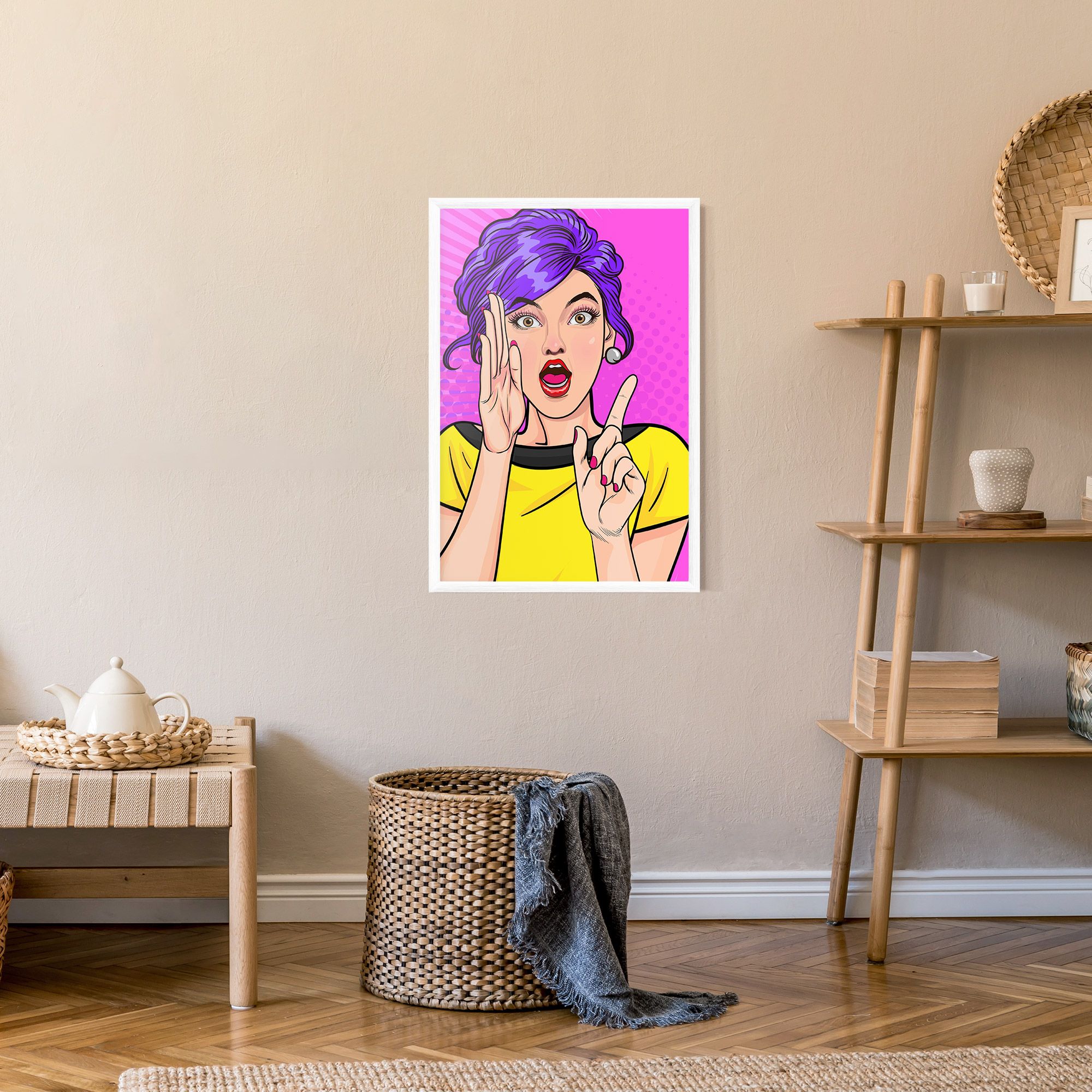 Surprised Pop Woman mockup 9