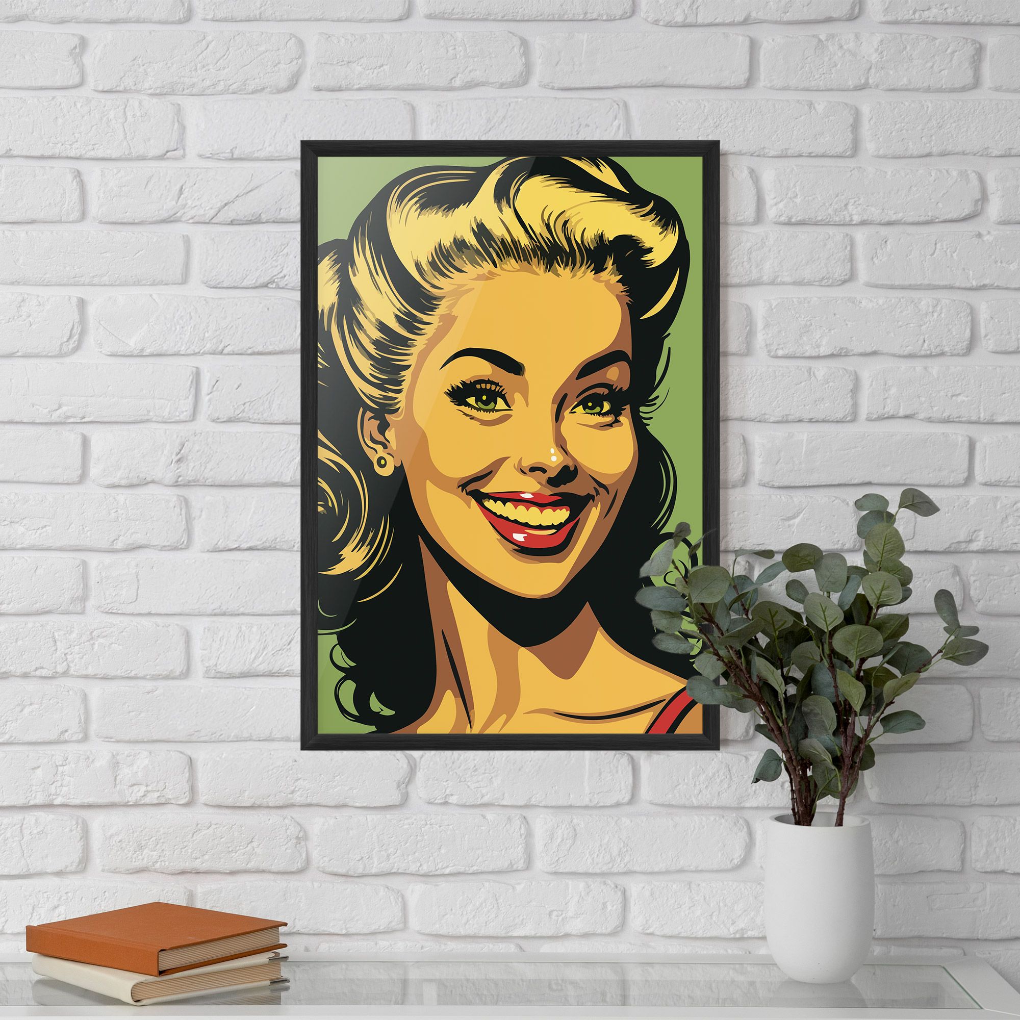 Green Light Pop Lady mockup 5