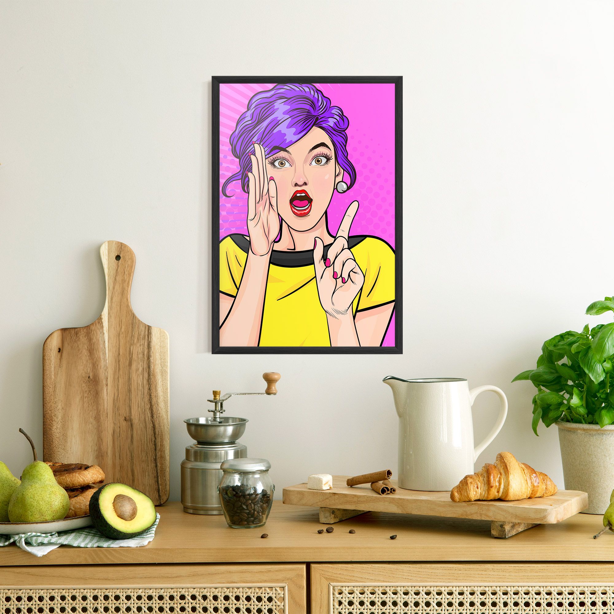 Surprised Pop Woman mockup 8