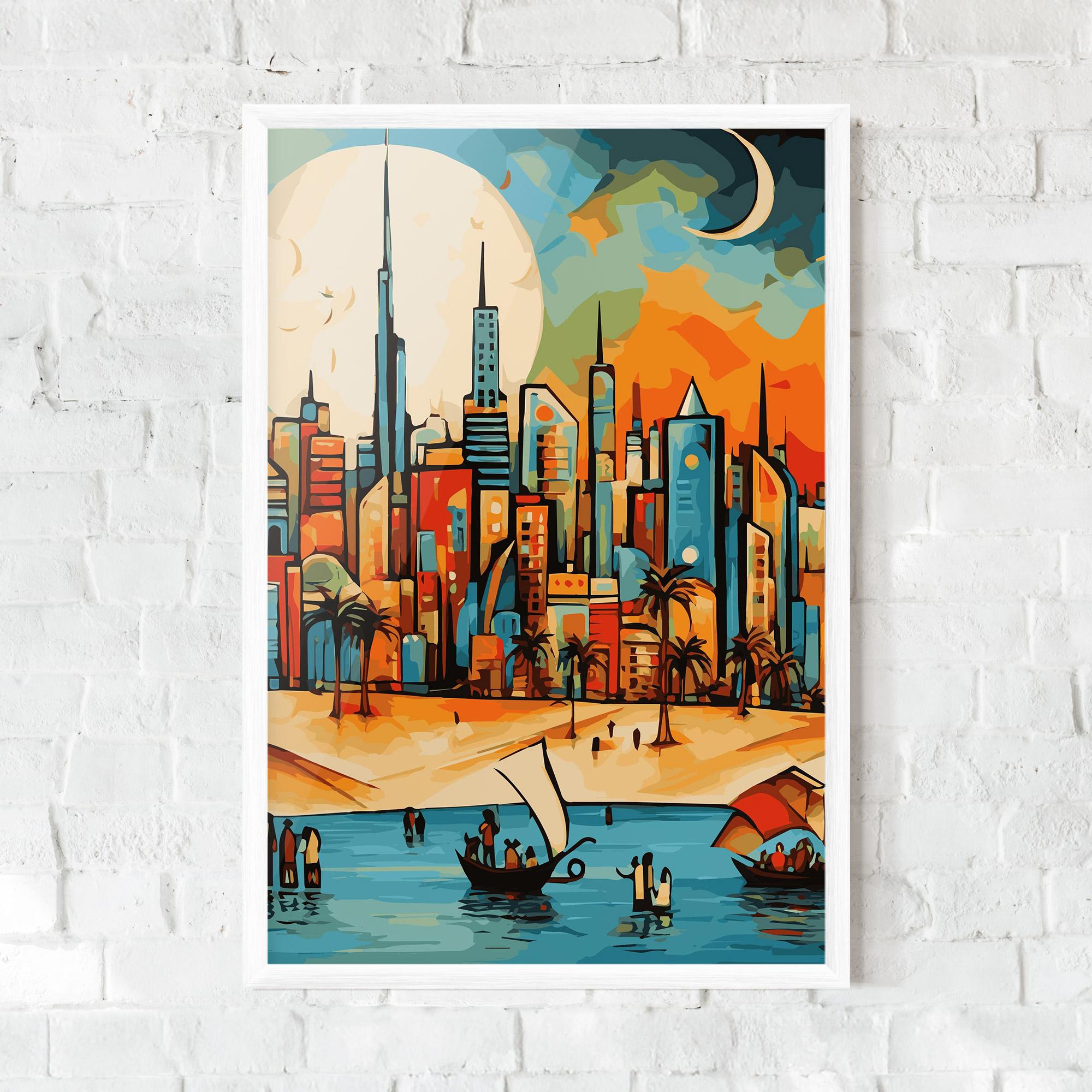 Рамкиран постер African Moon mockup 0