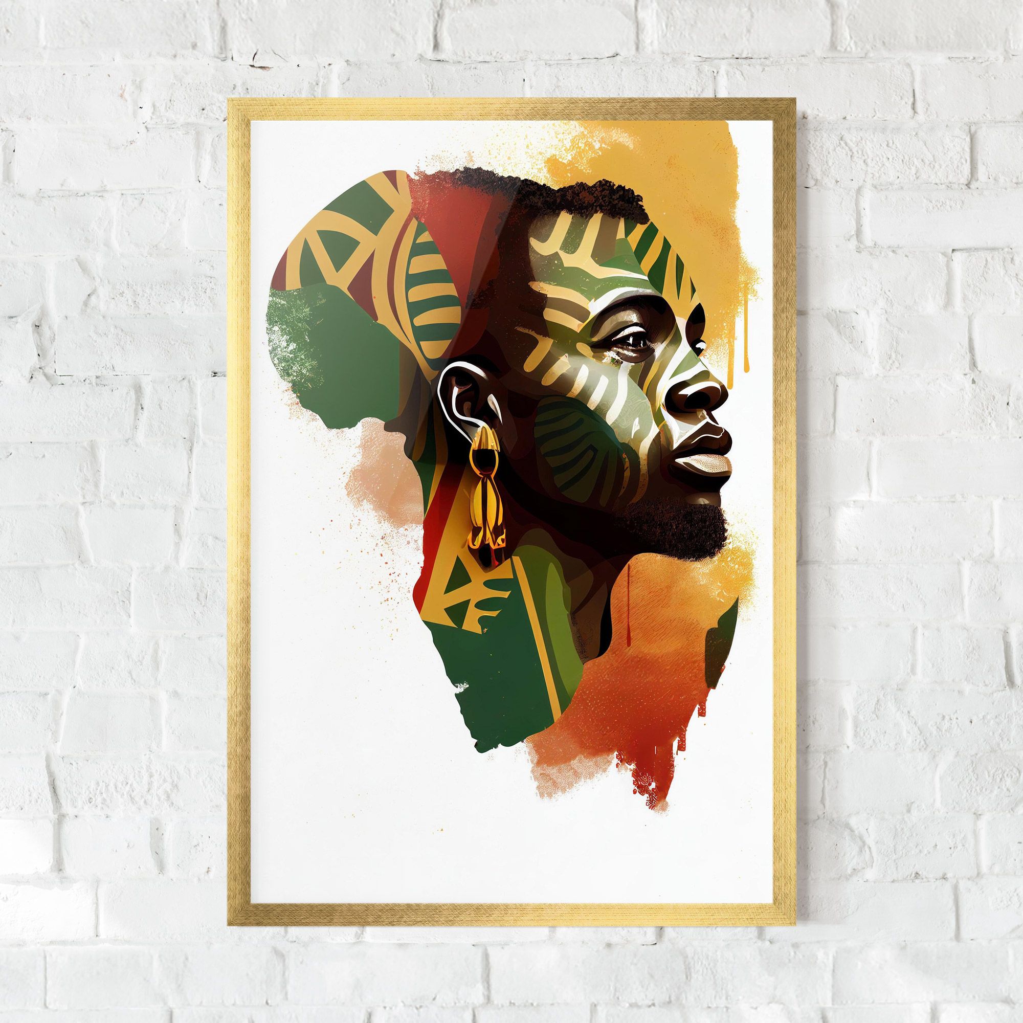 African People Illustration mockup 0