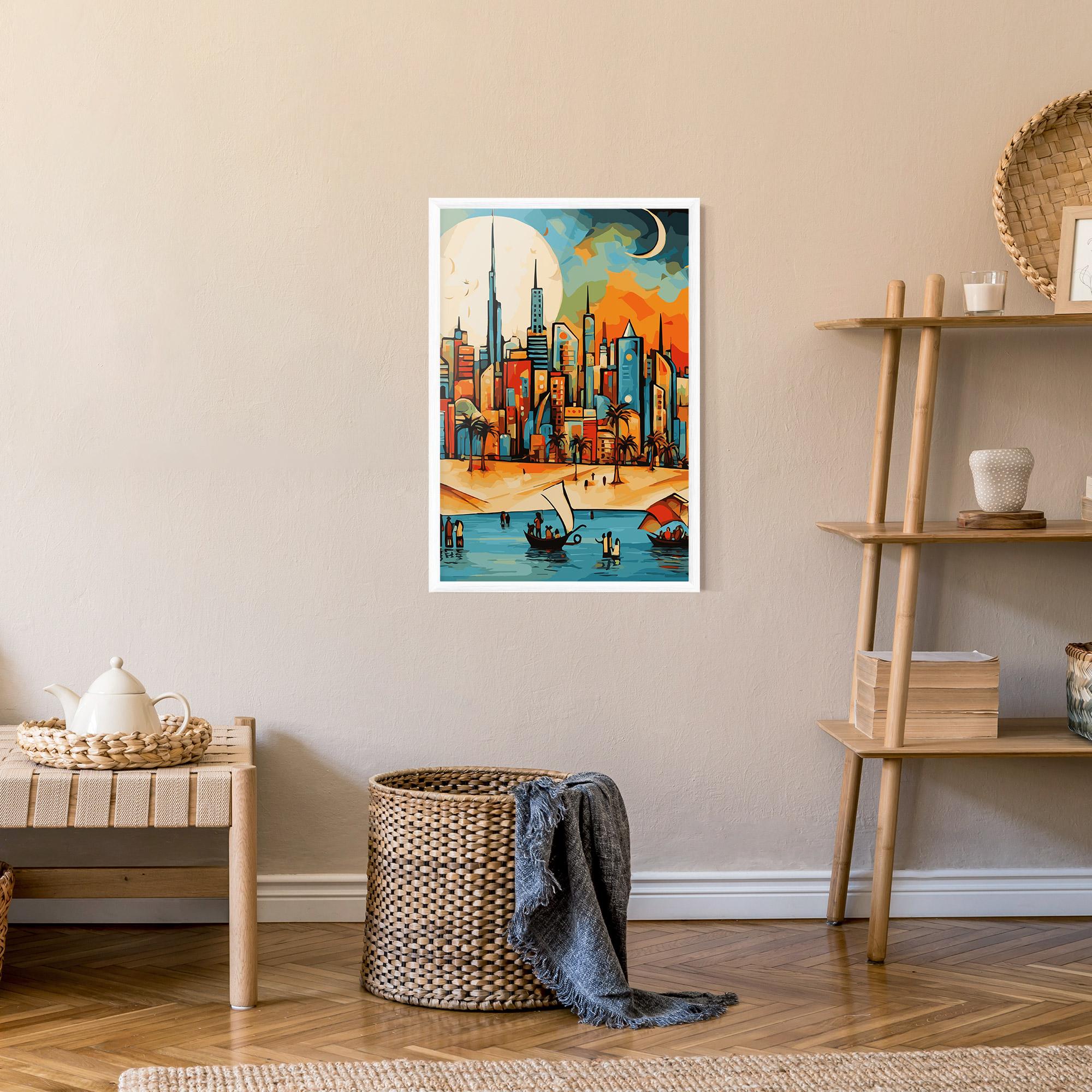 Рамкиран постер African Moon mockup 9