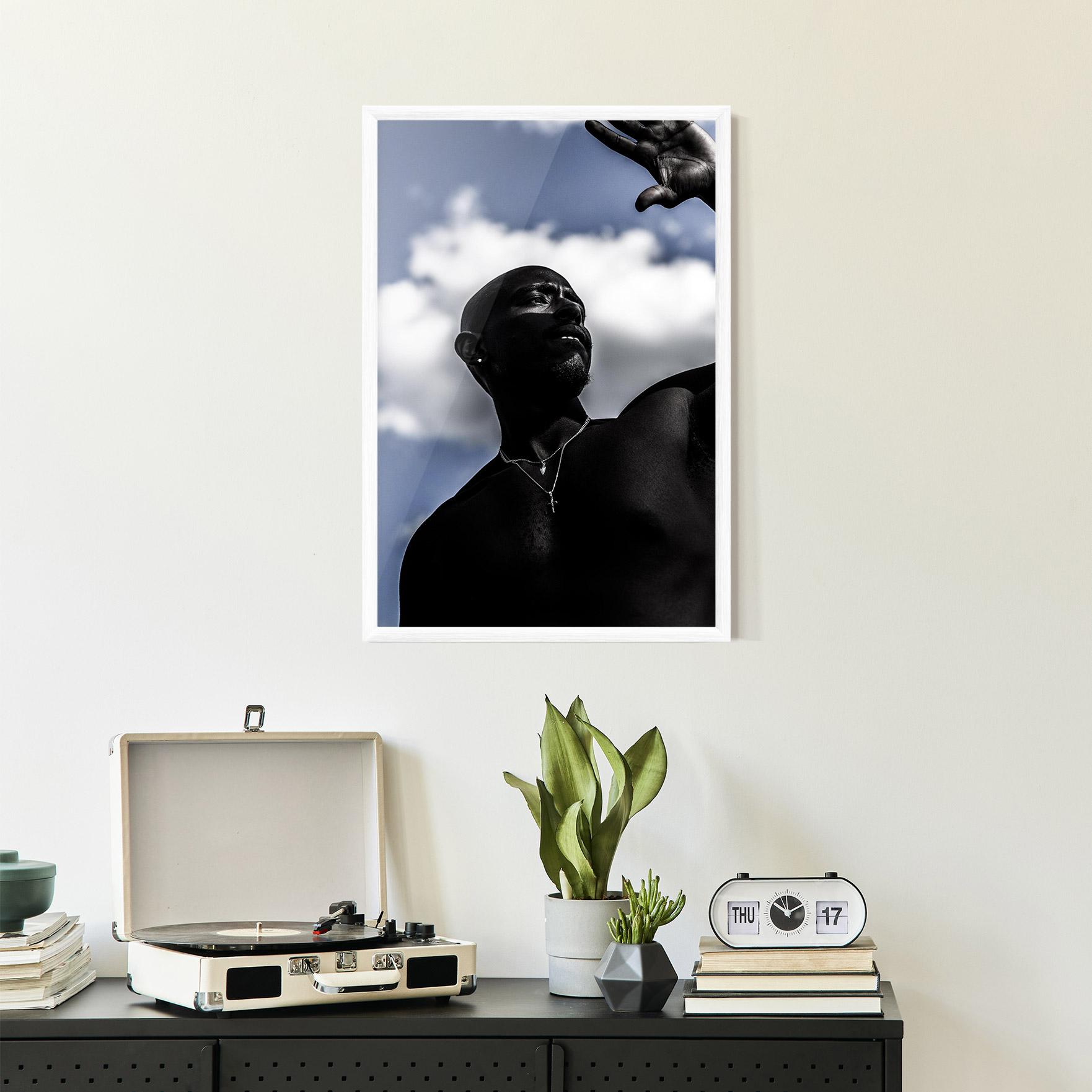 Рамкиран постер African Blue Sky mockup 2