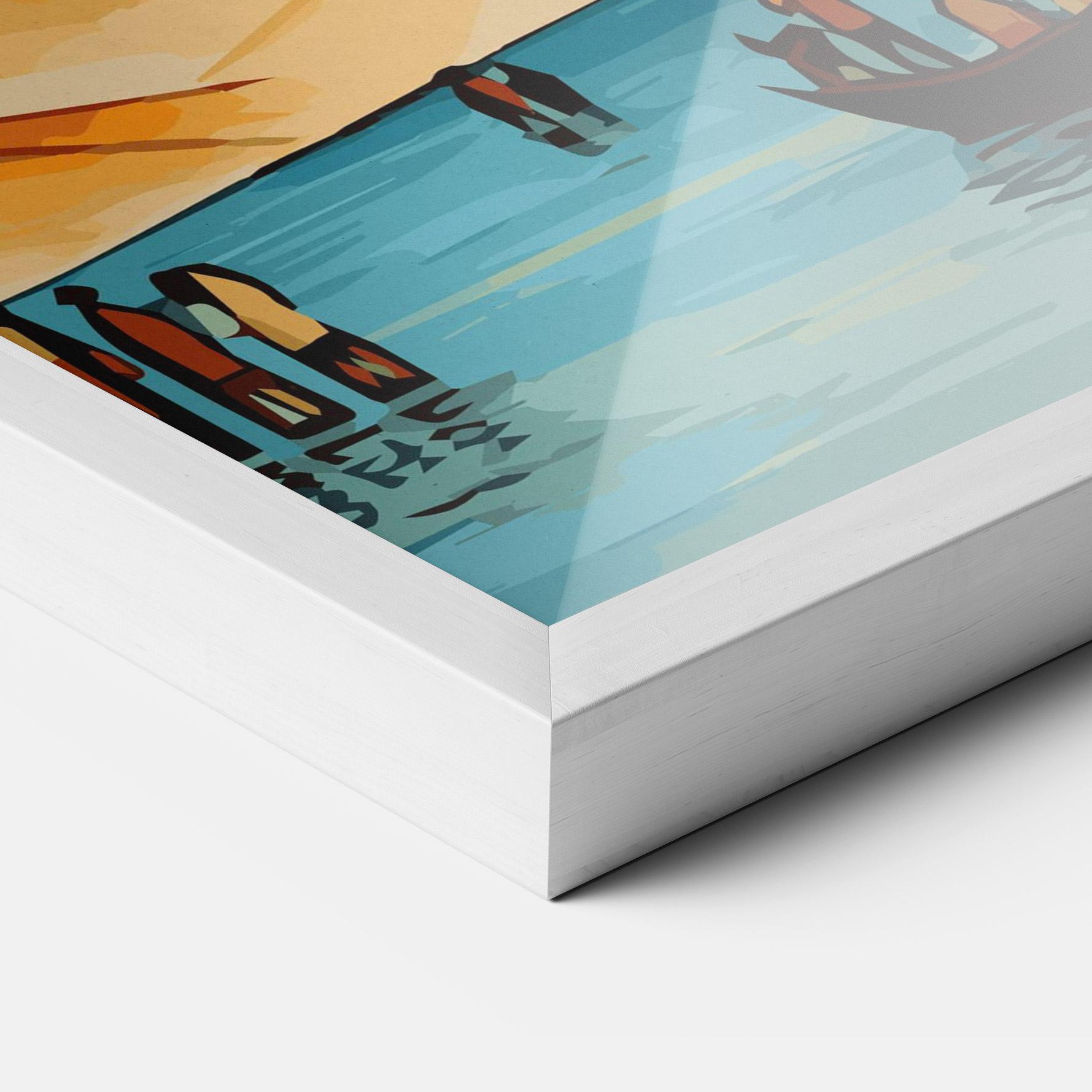 Рамкиран постер African Moon mockup 3