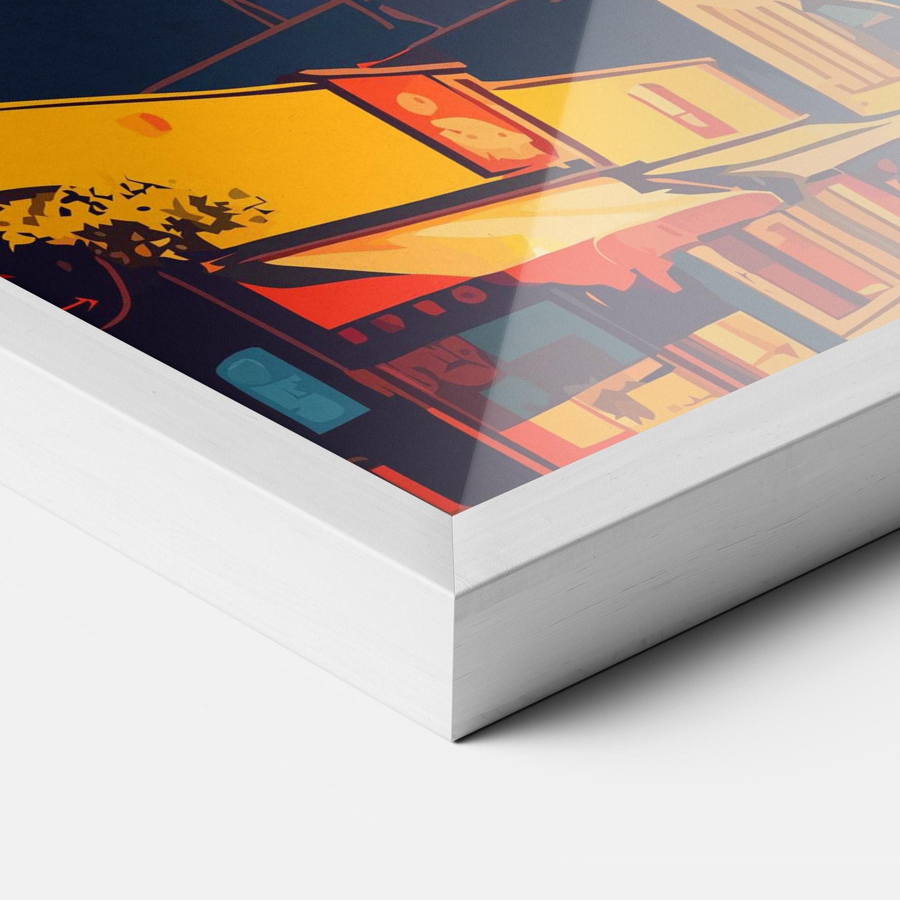 Рамкиран постер African Tower mockup 3