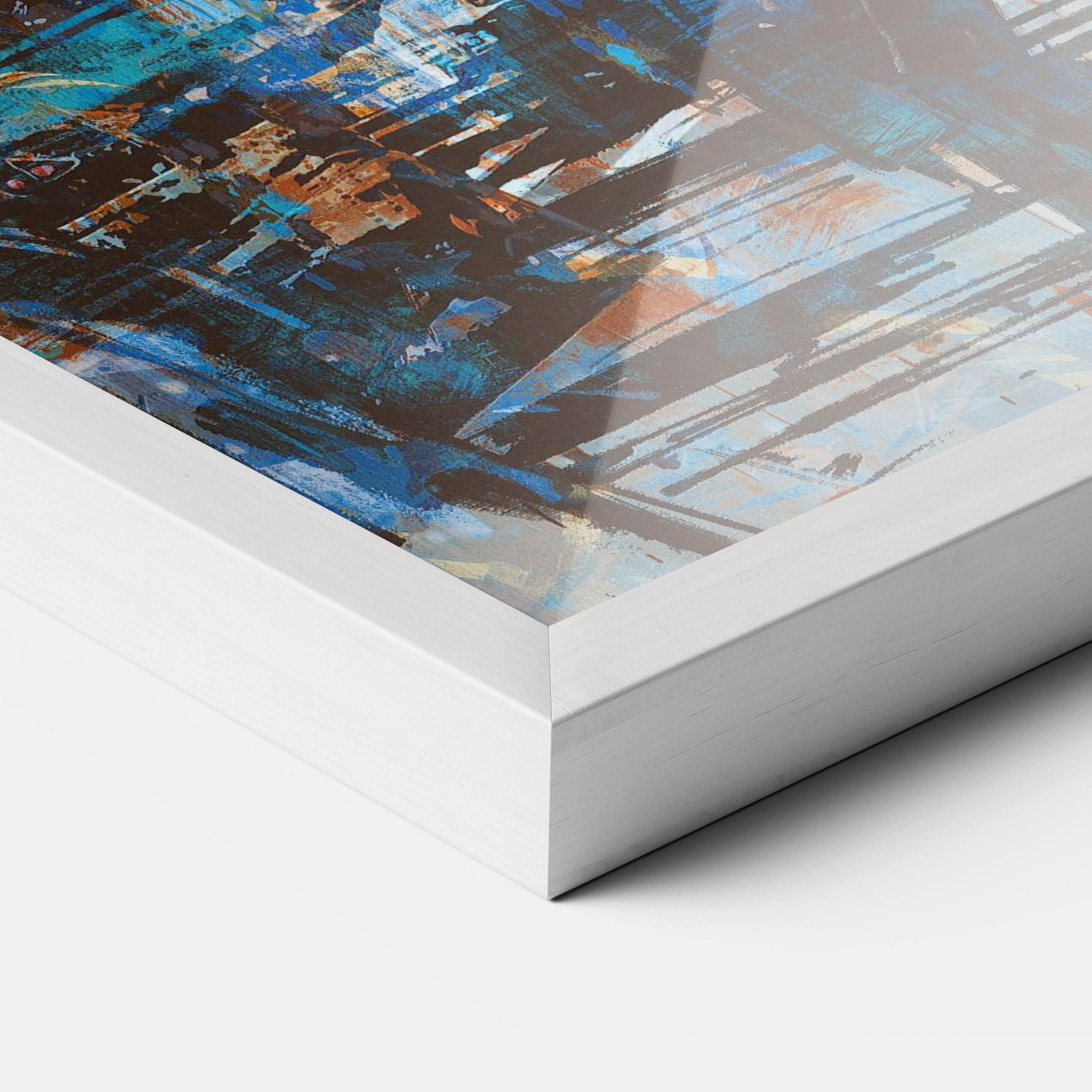 Рамкиран постер Urban Street Grunge mockup 3