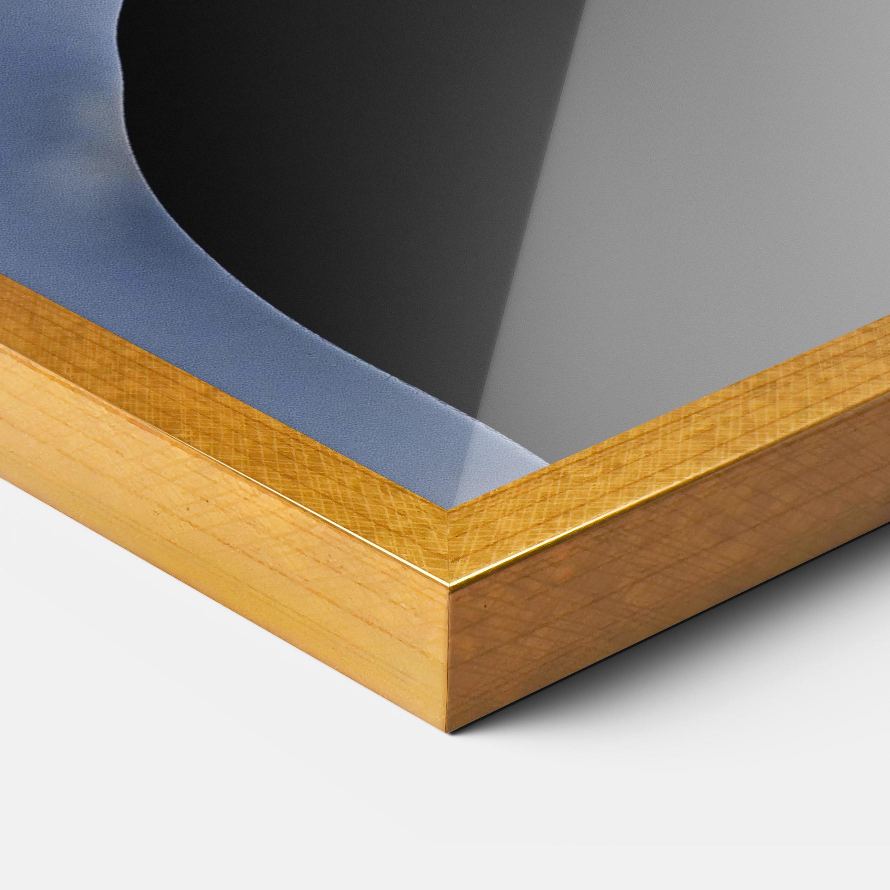 Рамкиран постер African Blue Sky mockup 3