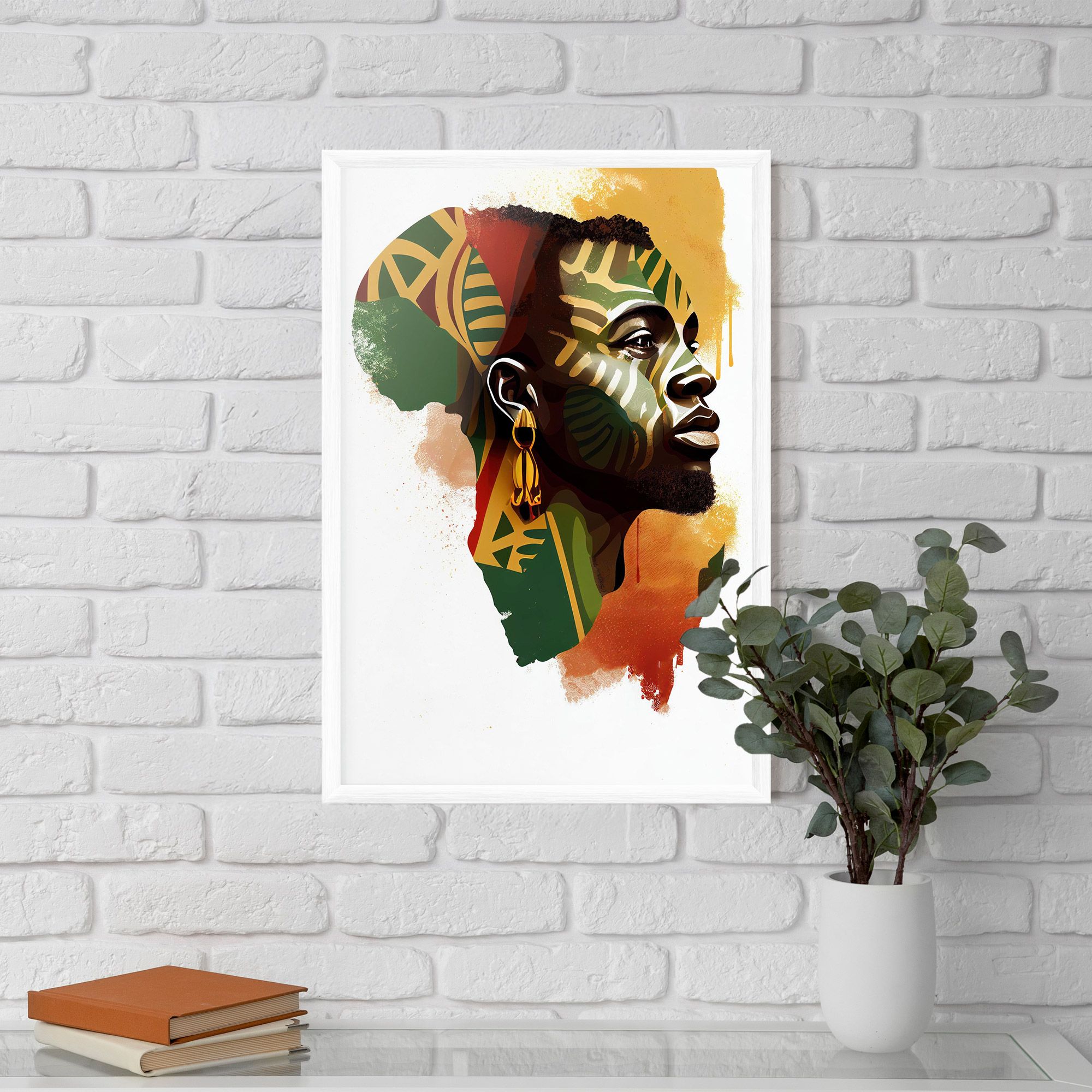 African People Illustration mockup 5