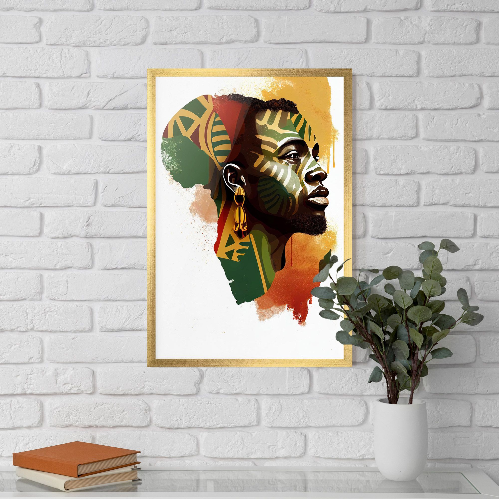African People Illustration mockup 5
