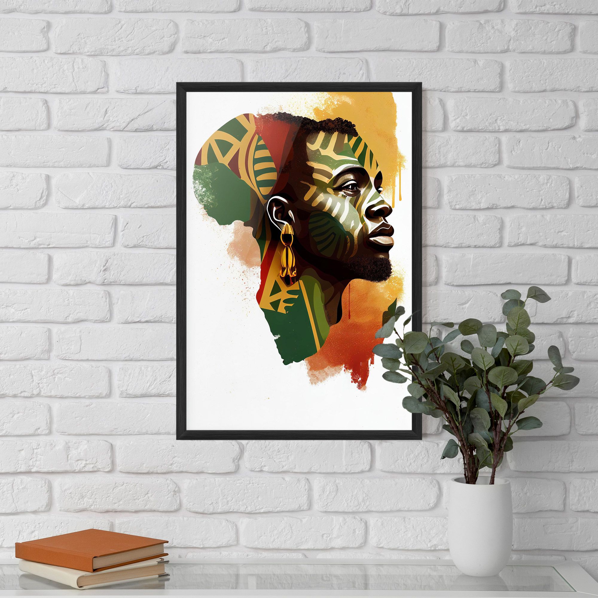 African People Illustration mockup 5