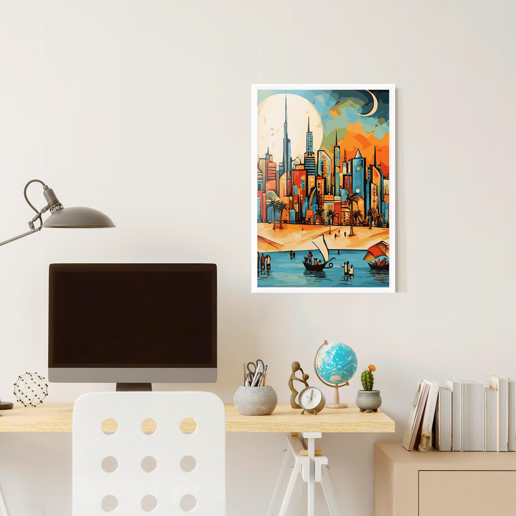 Рамкиран постер African Moon mockup 6