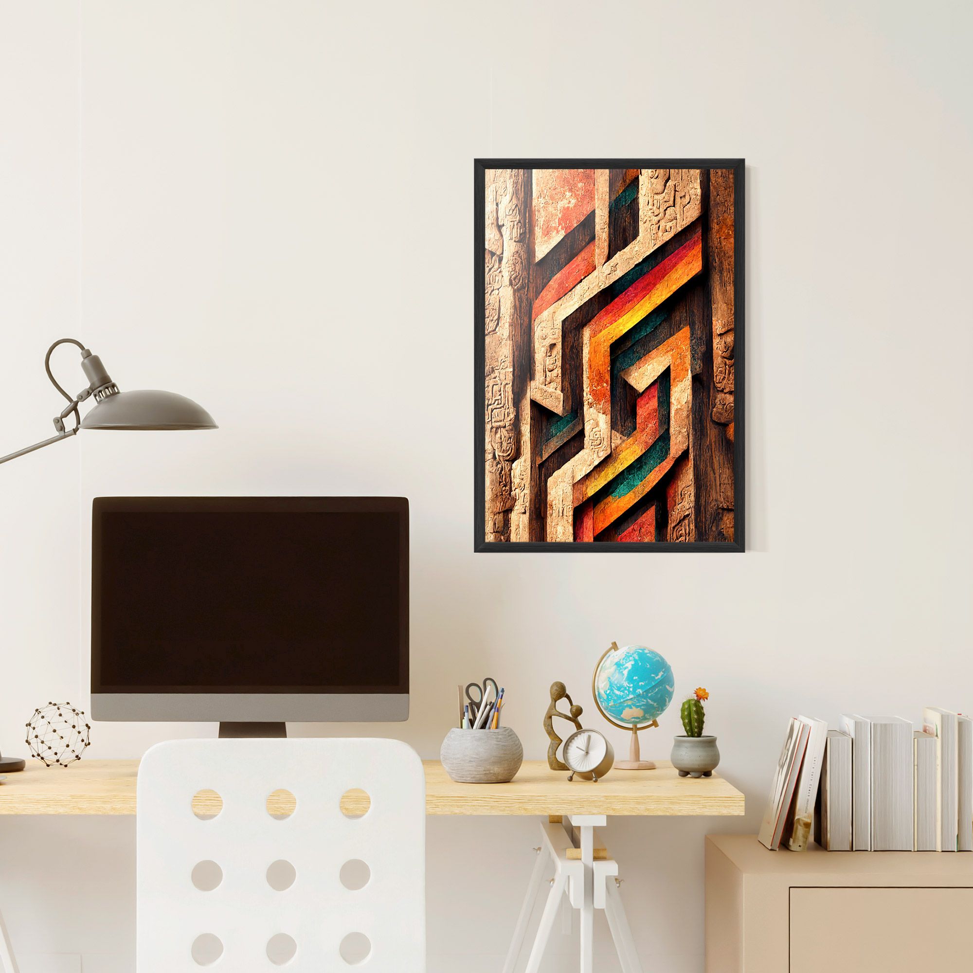 Mayan Style Wood mockup 6