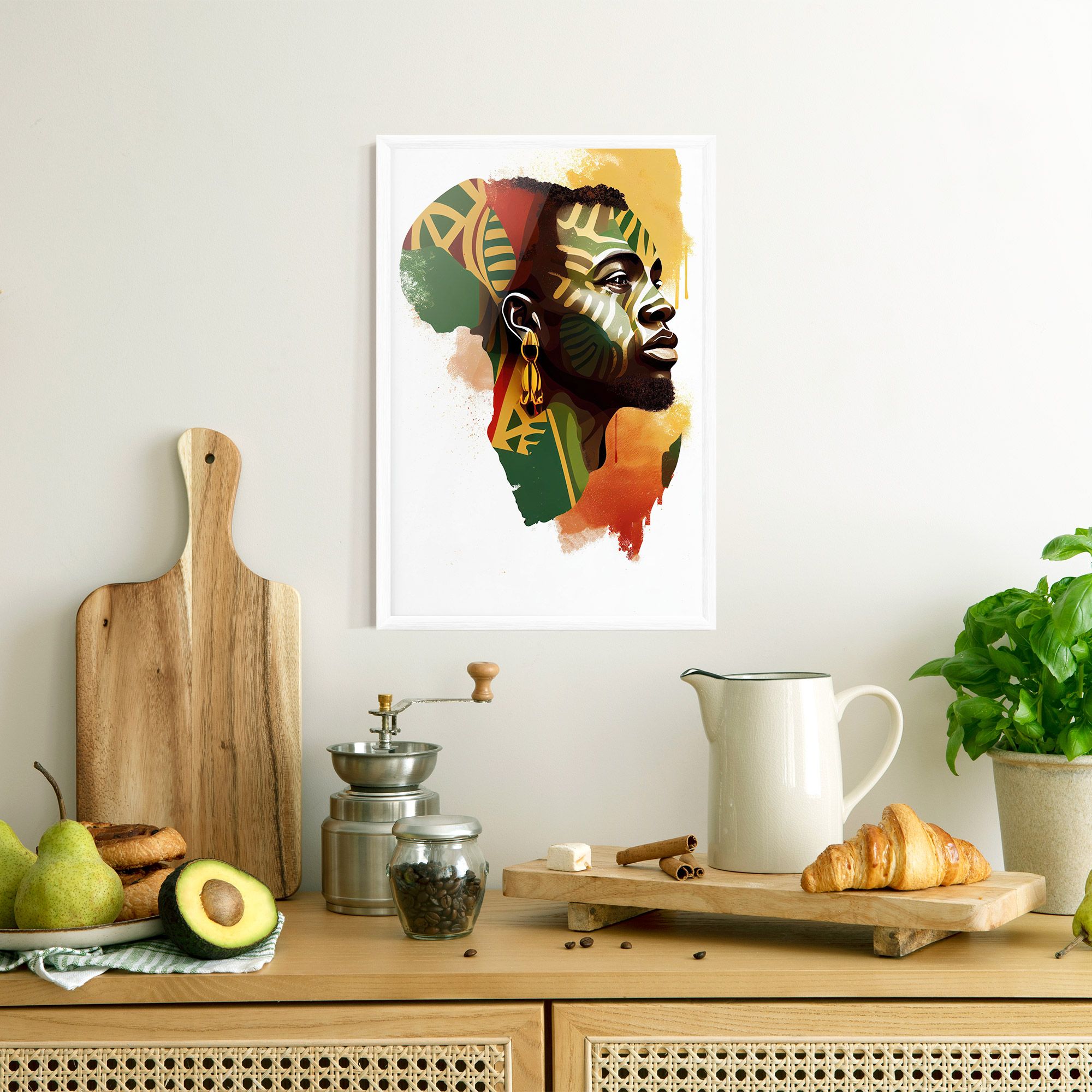 African People Illustration mockup 8