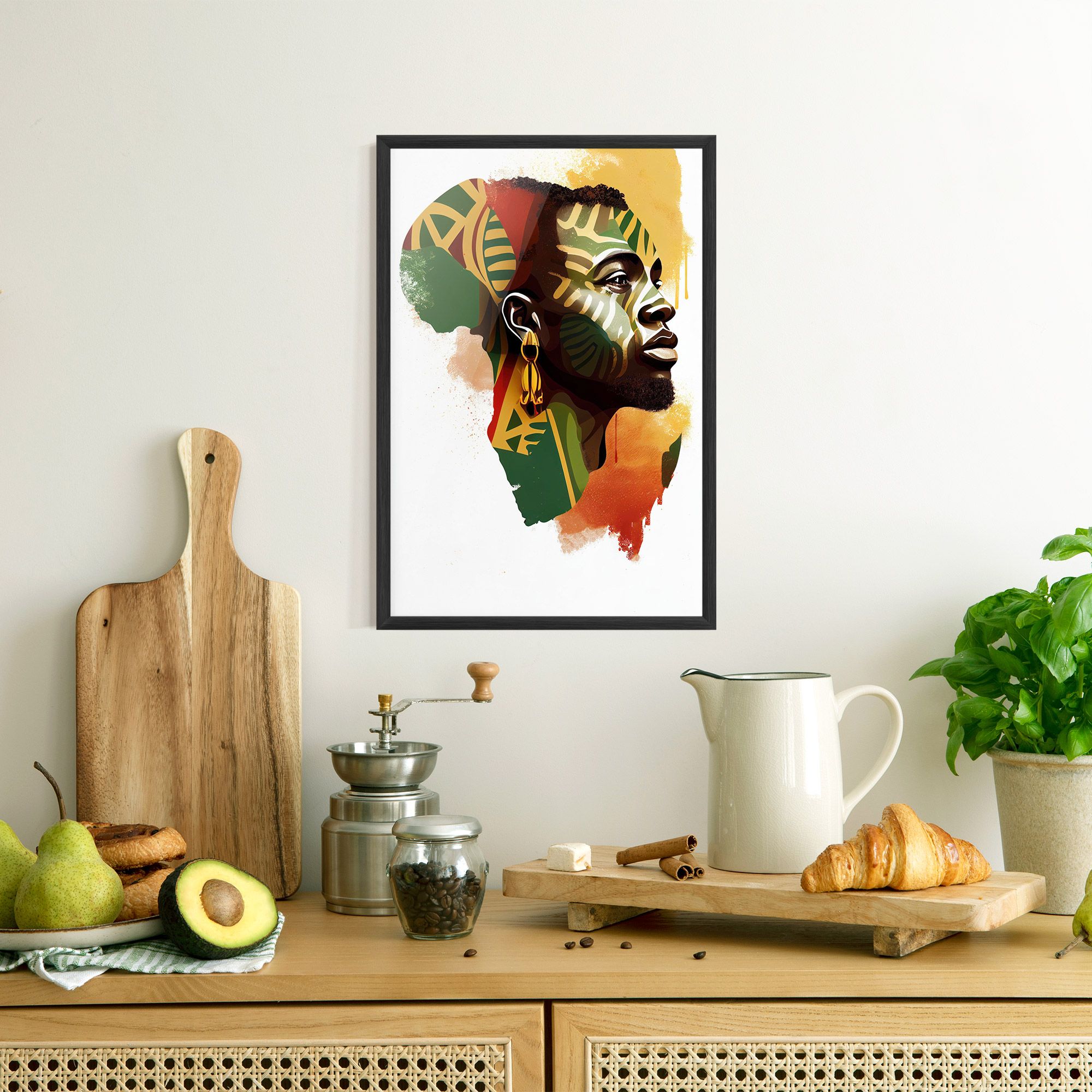 African People Illustration mockup 8