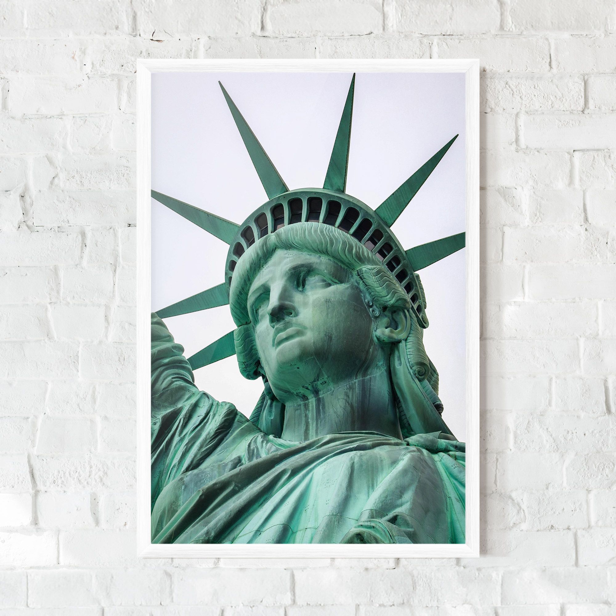 Statue Of Liberty Head mockup 0