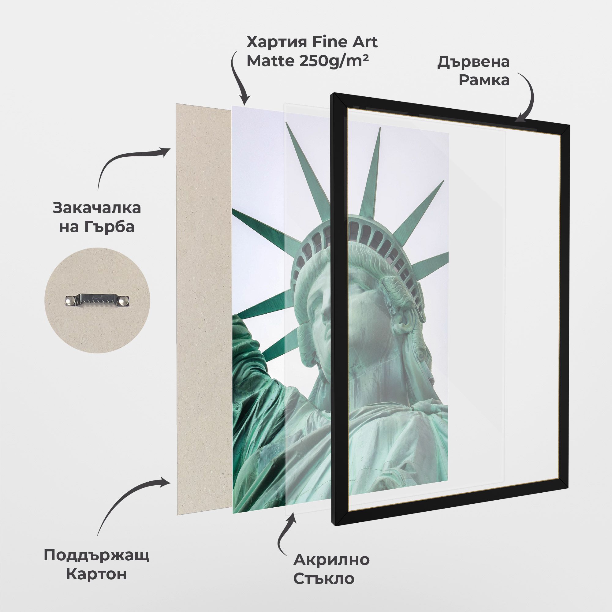 Statue Of Liberty Head mockup 1