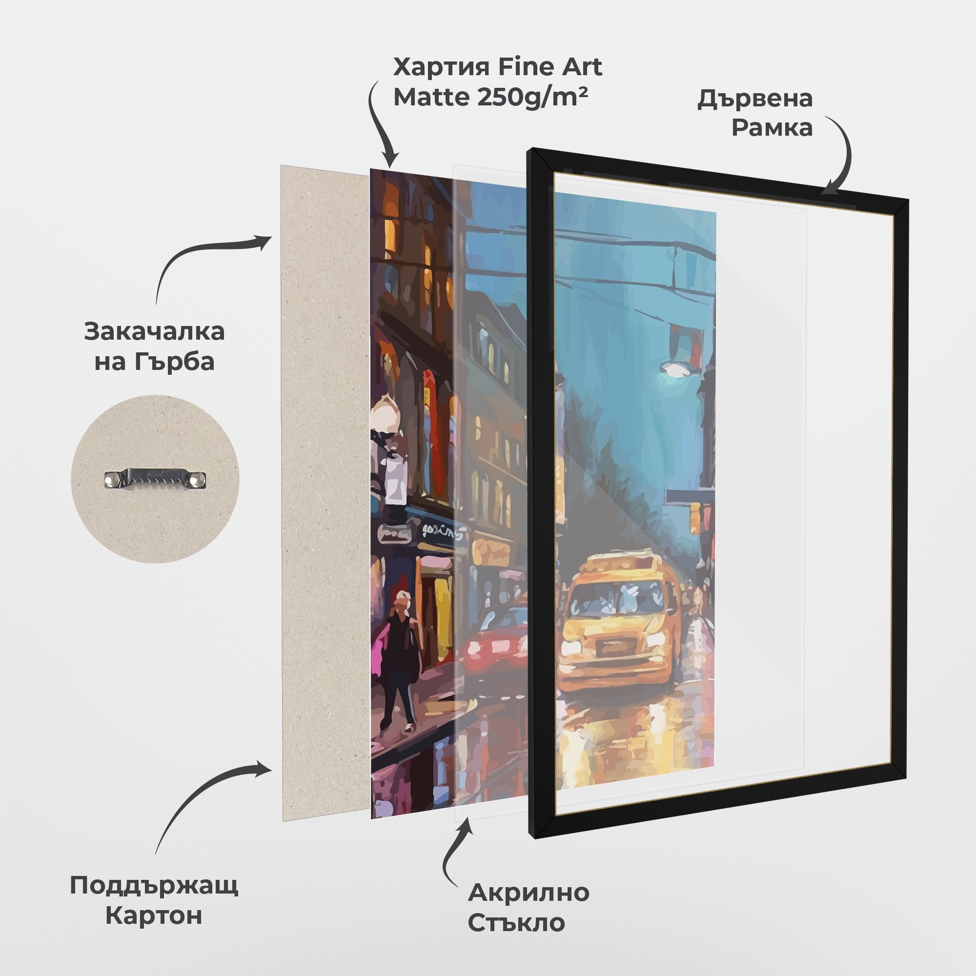 Yellow Car City mockup 1