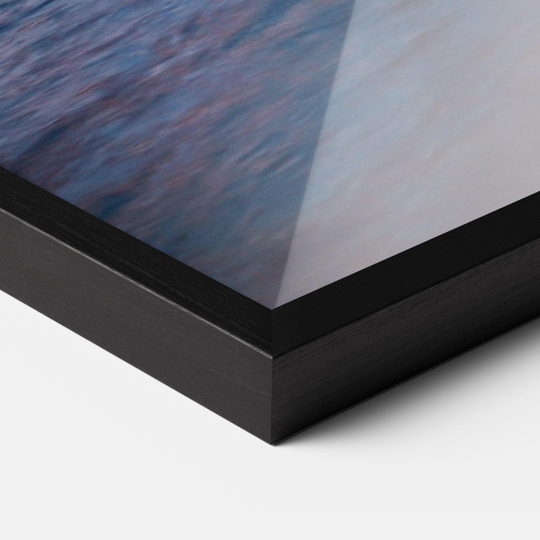 Рамкиран постер Over The Lake mockup 3