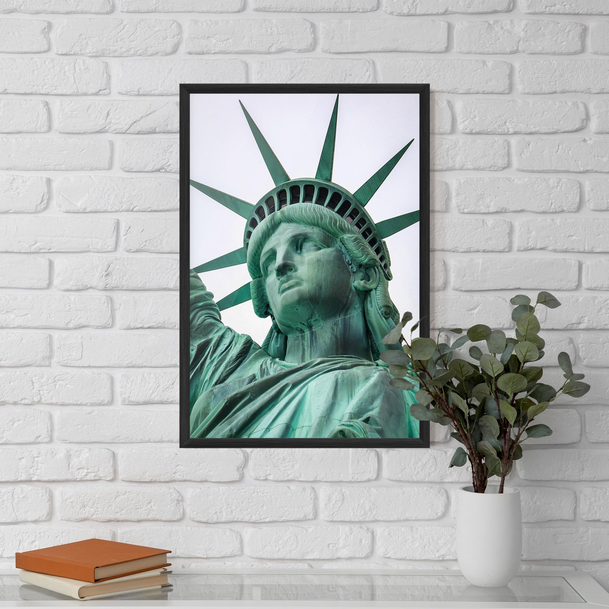 Statue Of Liberty Head mockup 5
