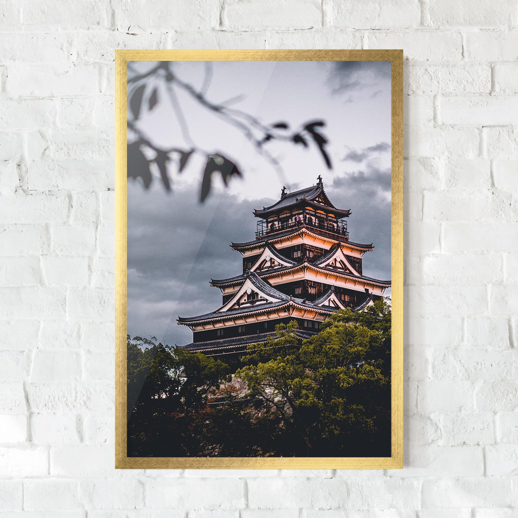 Hiroshima Castle mockup 0