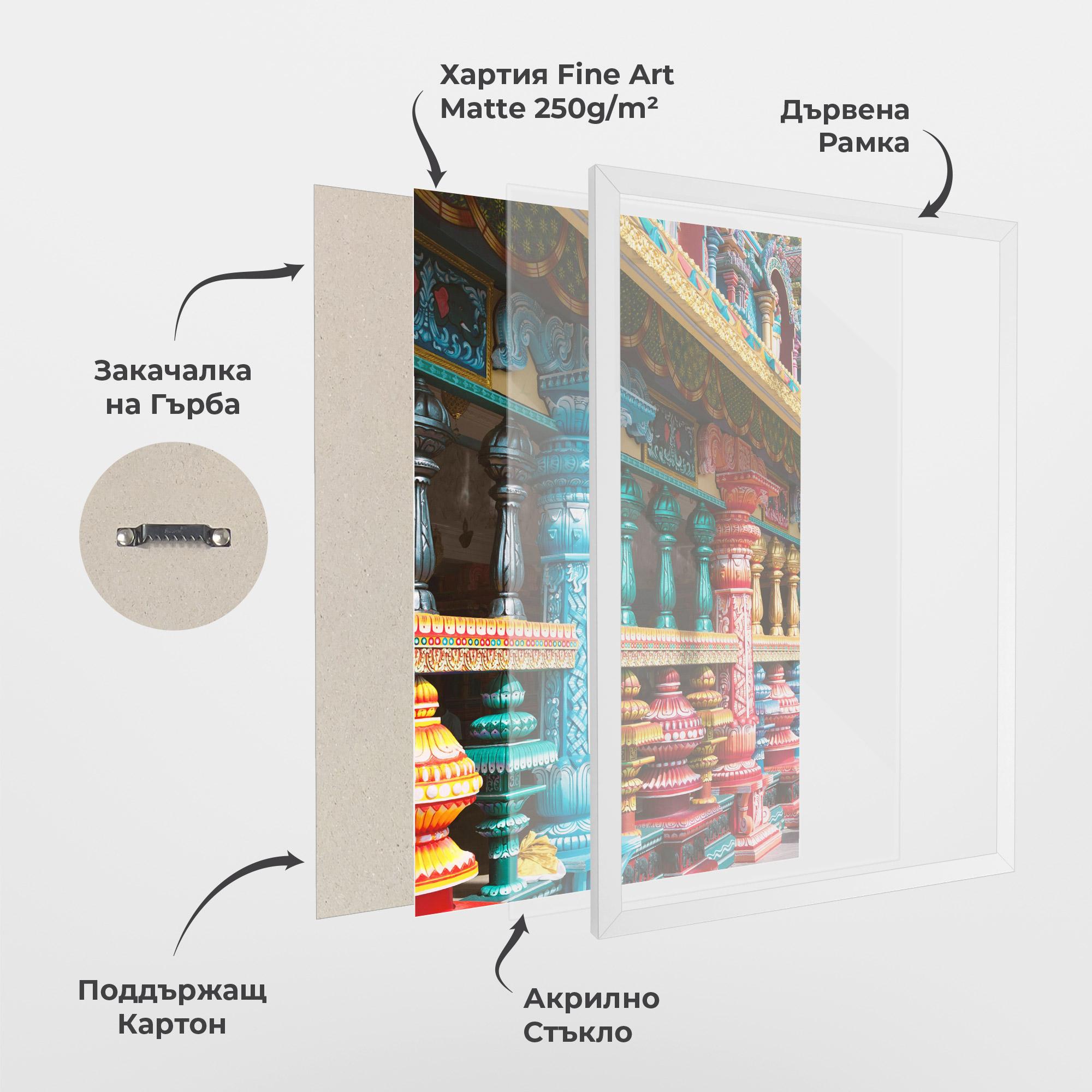 Рамкиран постер Batu Caves mockup 1