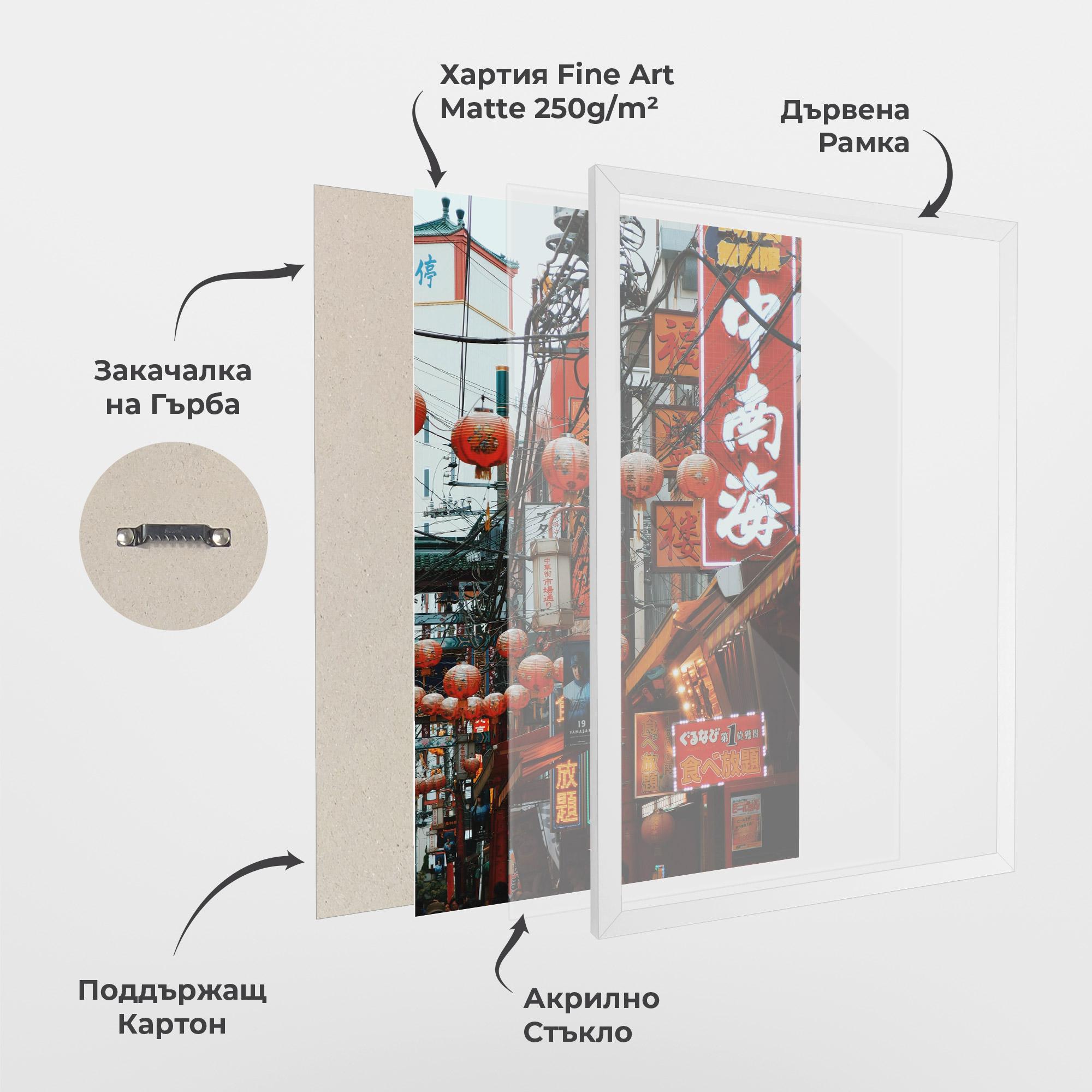 Рамкиран постер Chinatown mockup 1