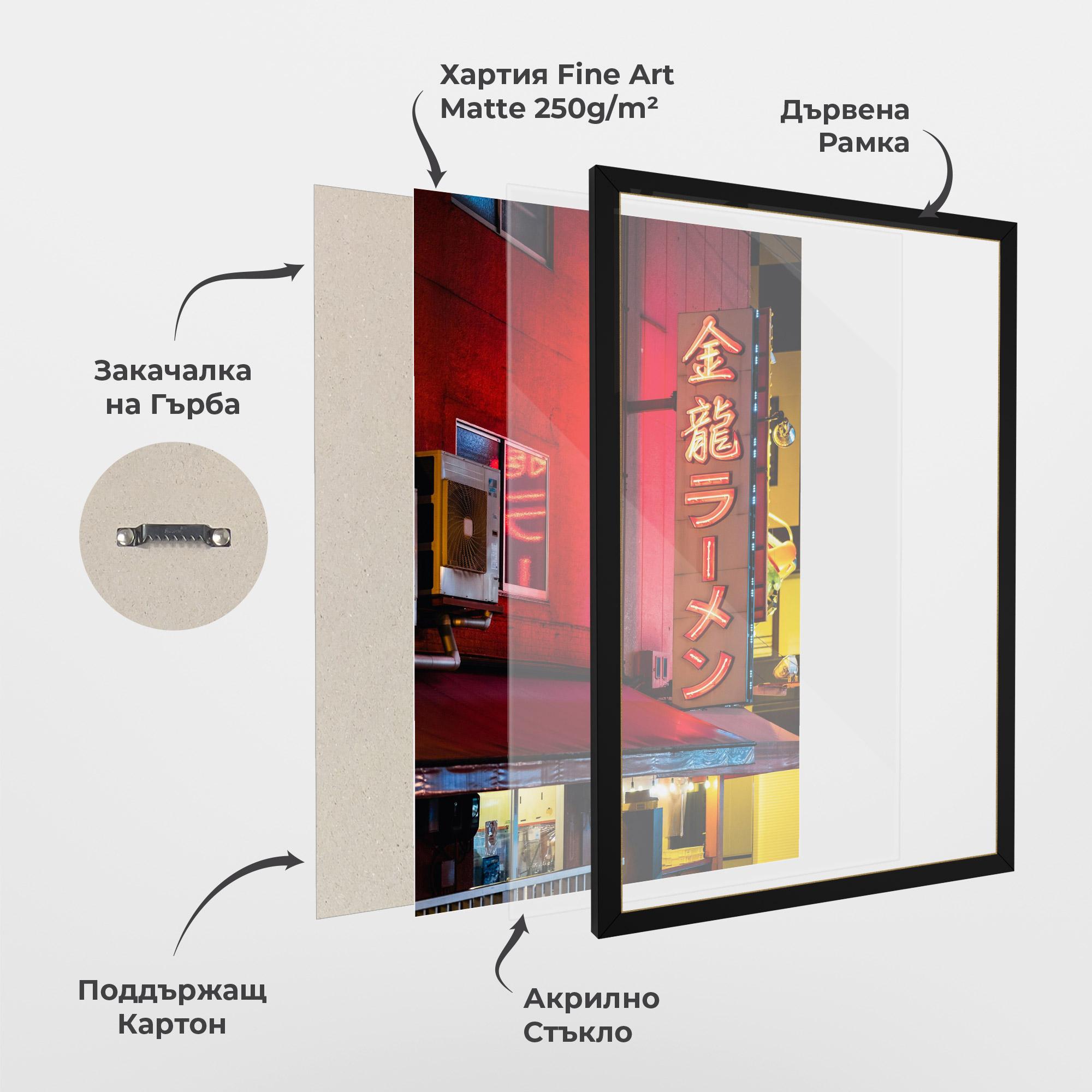 Рамкиран постер Ramen Restaurant mockup 1