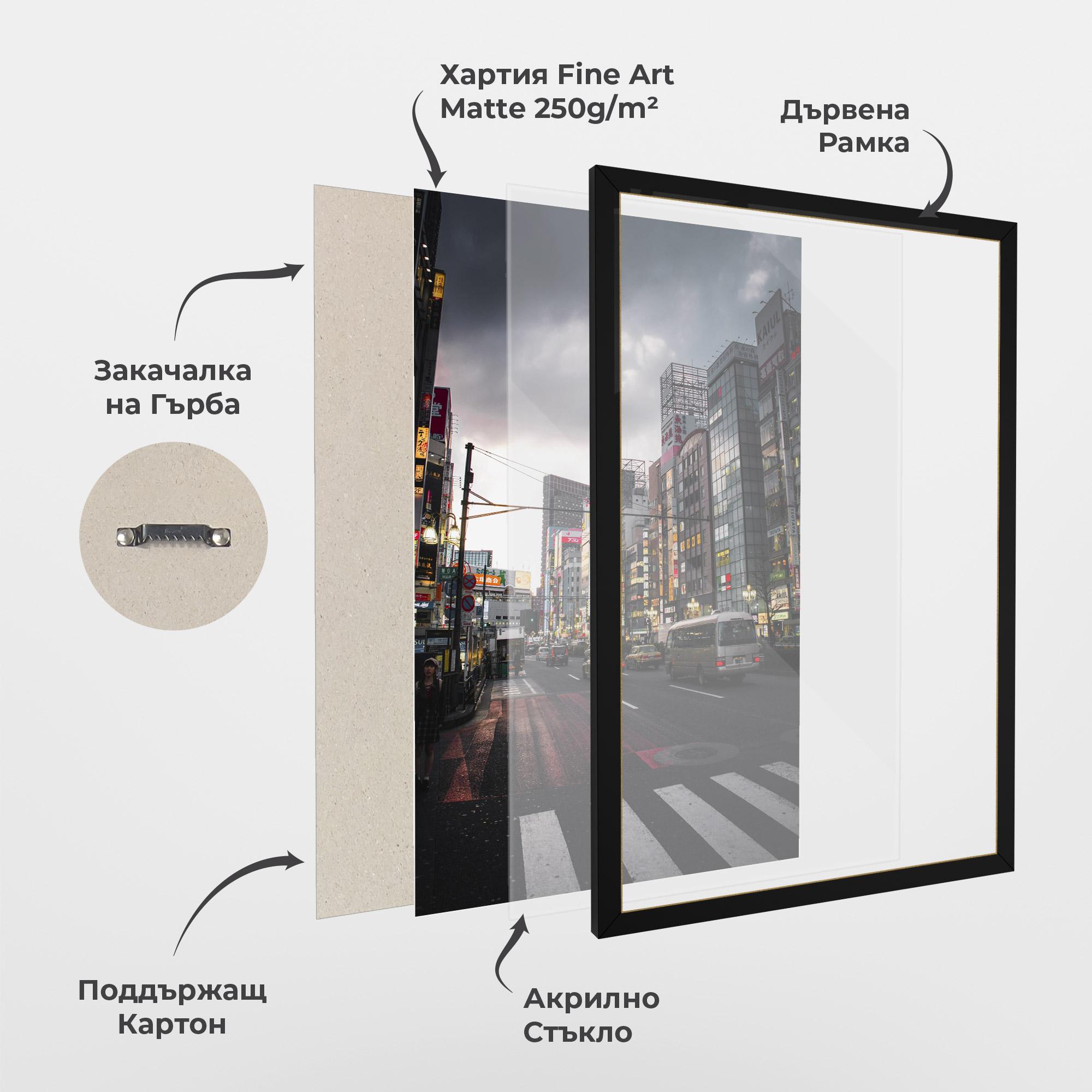 Рамкиран постер Shinjuku mockup 1