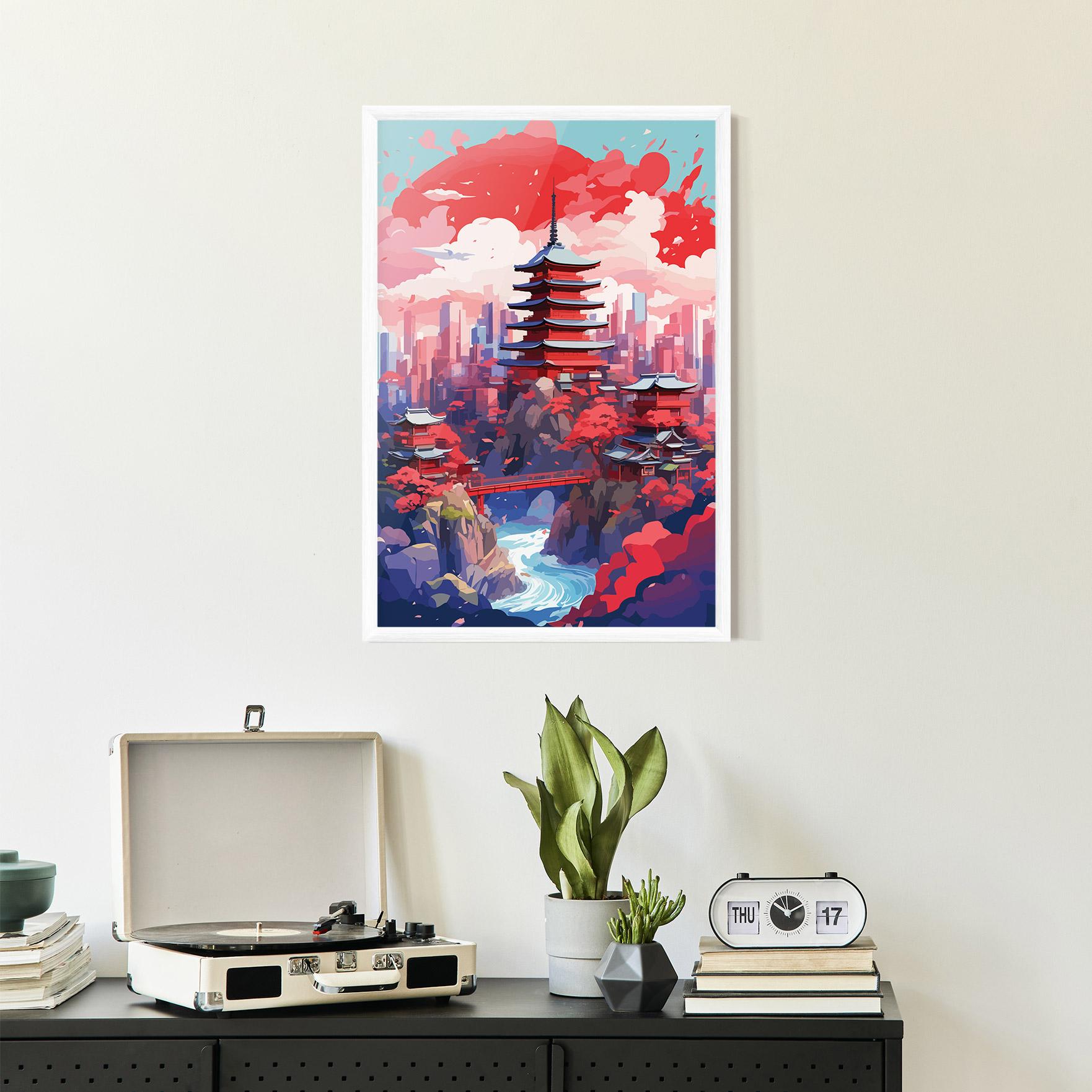 Рамкиран постер City Style Art mockup 2