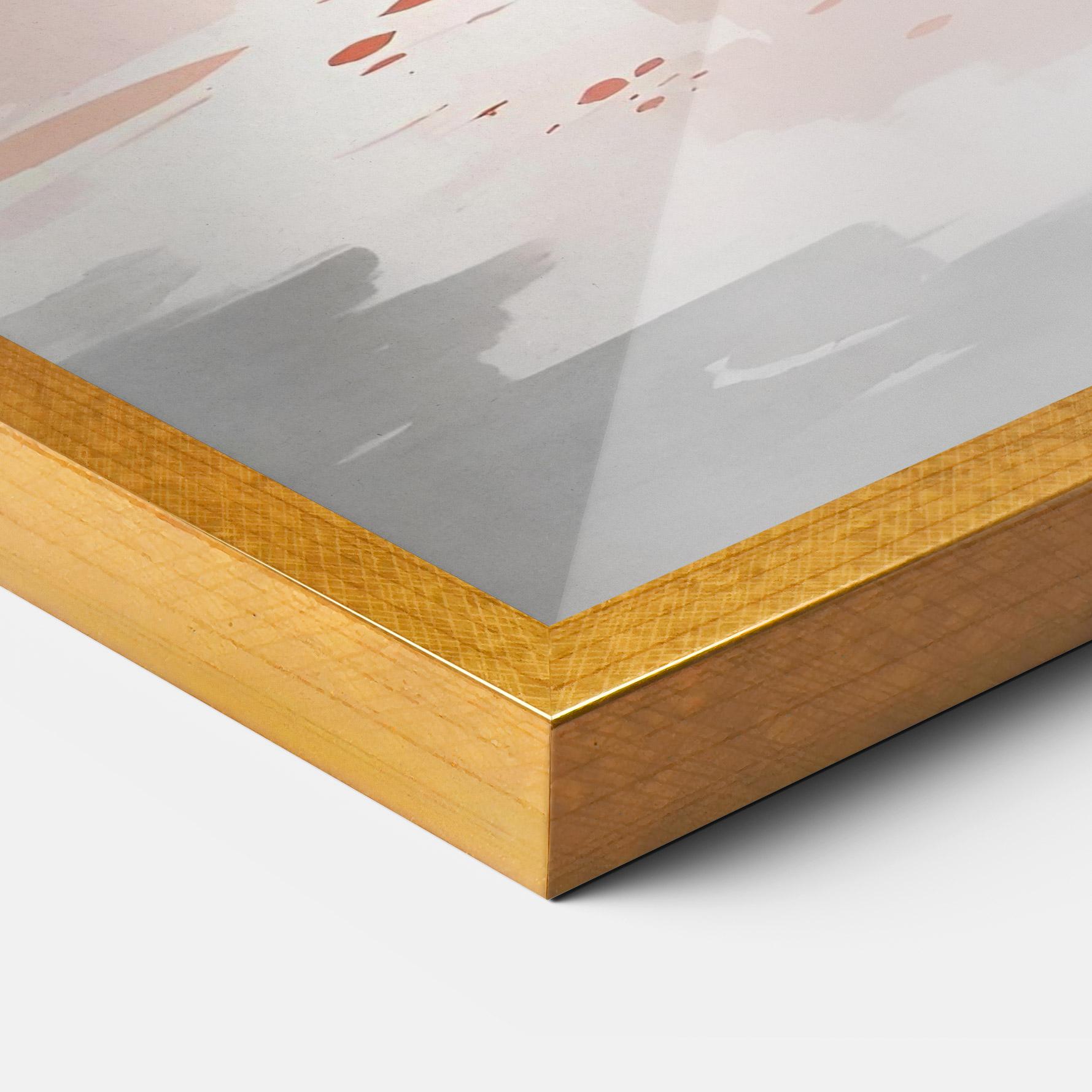 Рамкиран постер Architecture Reflections mockup 3