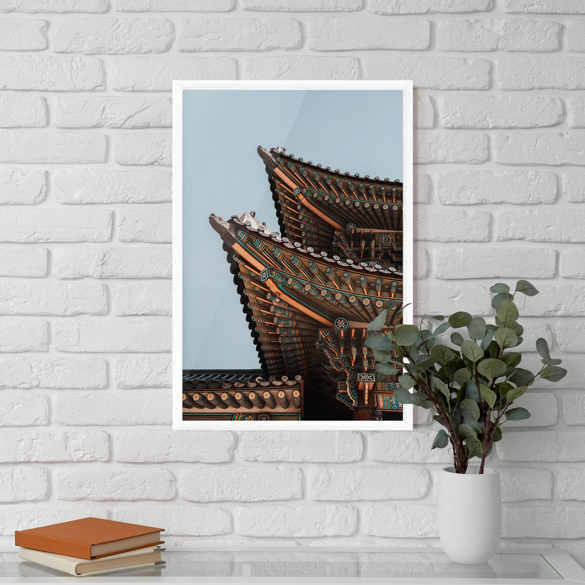 Рамкиран постер Gyeongbokgung mockup 5