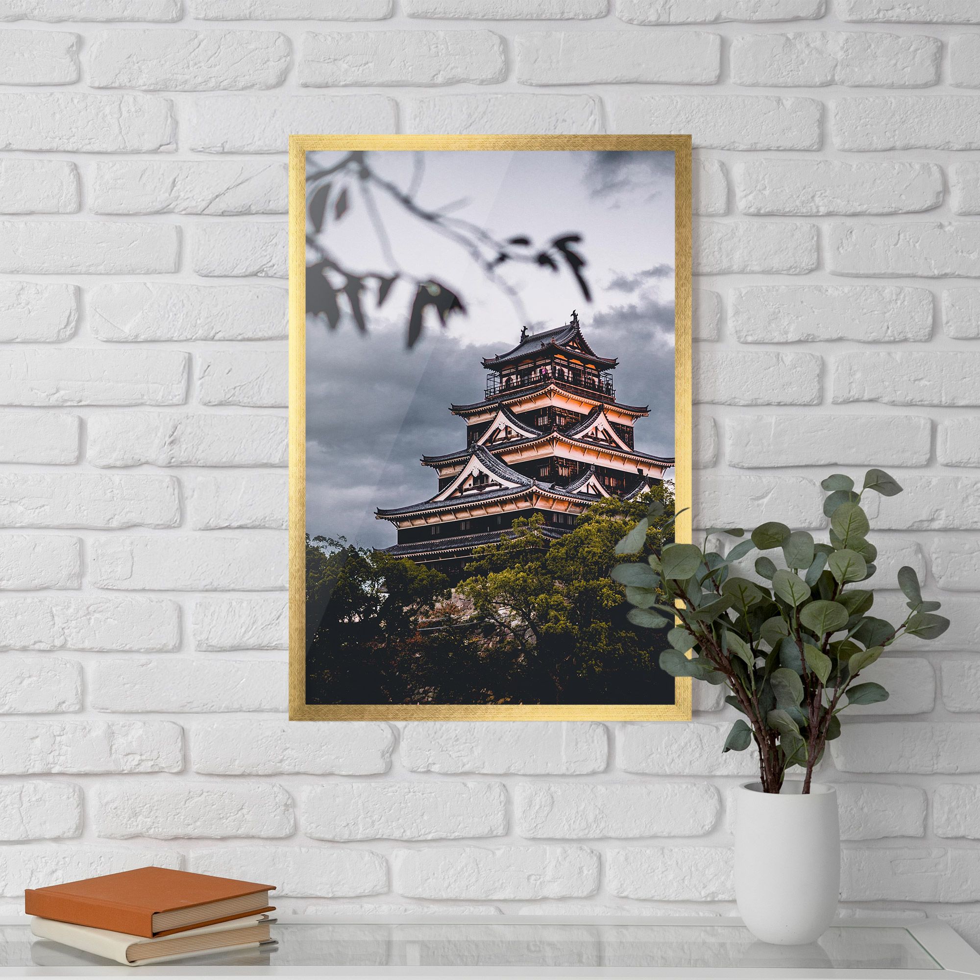 Hiroshima Castle mockup 5