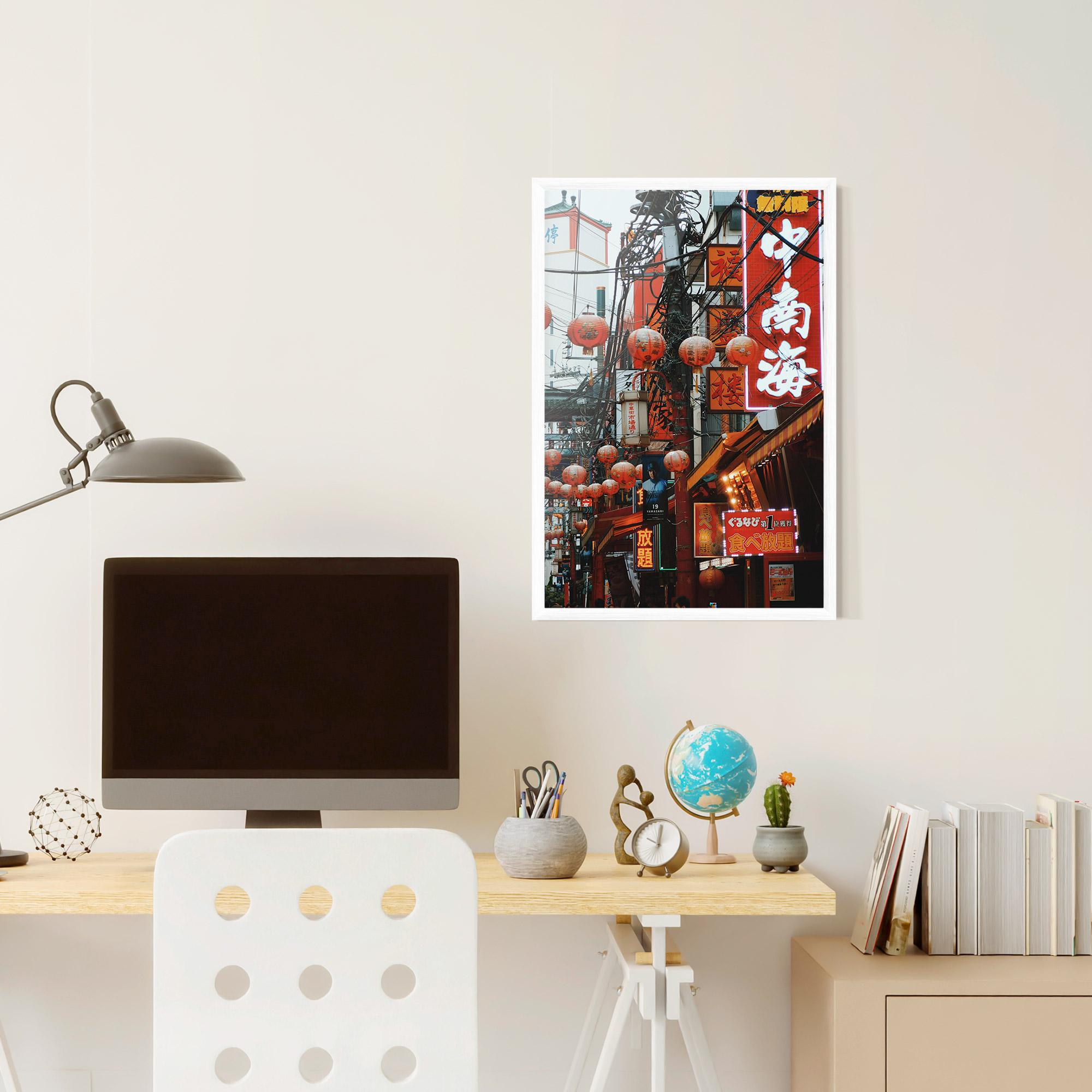 Рамкиран постер Chinatown mockup 6