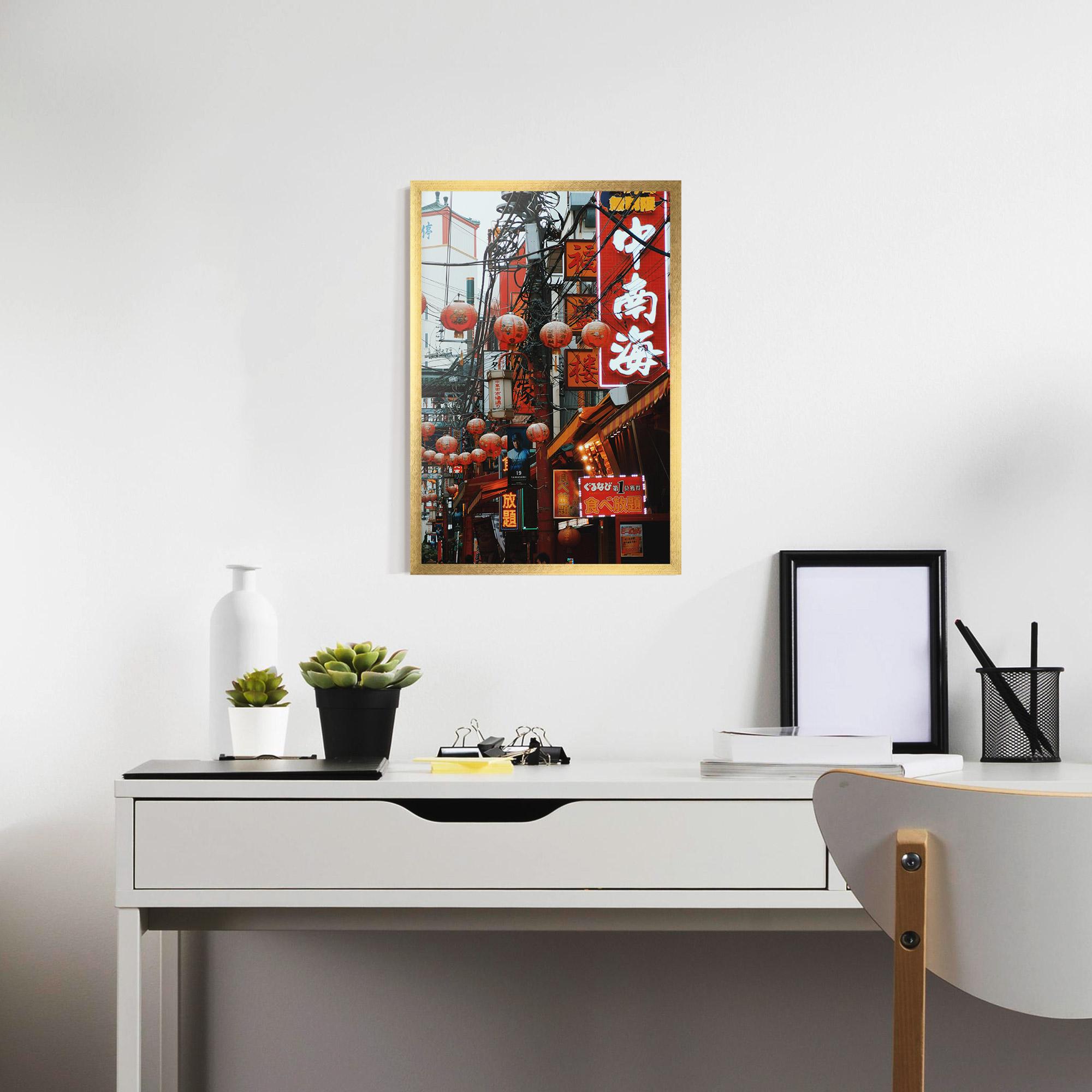 Рамкиран постер Chinatown mockup 7