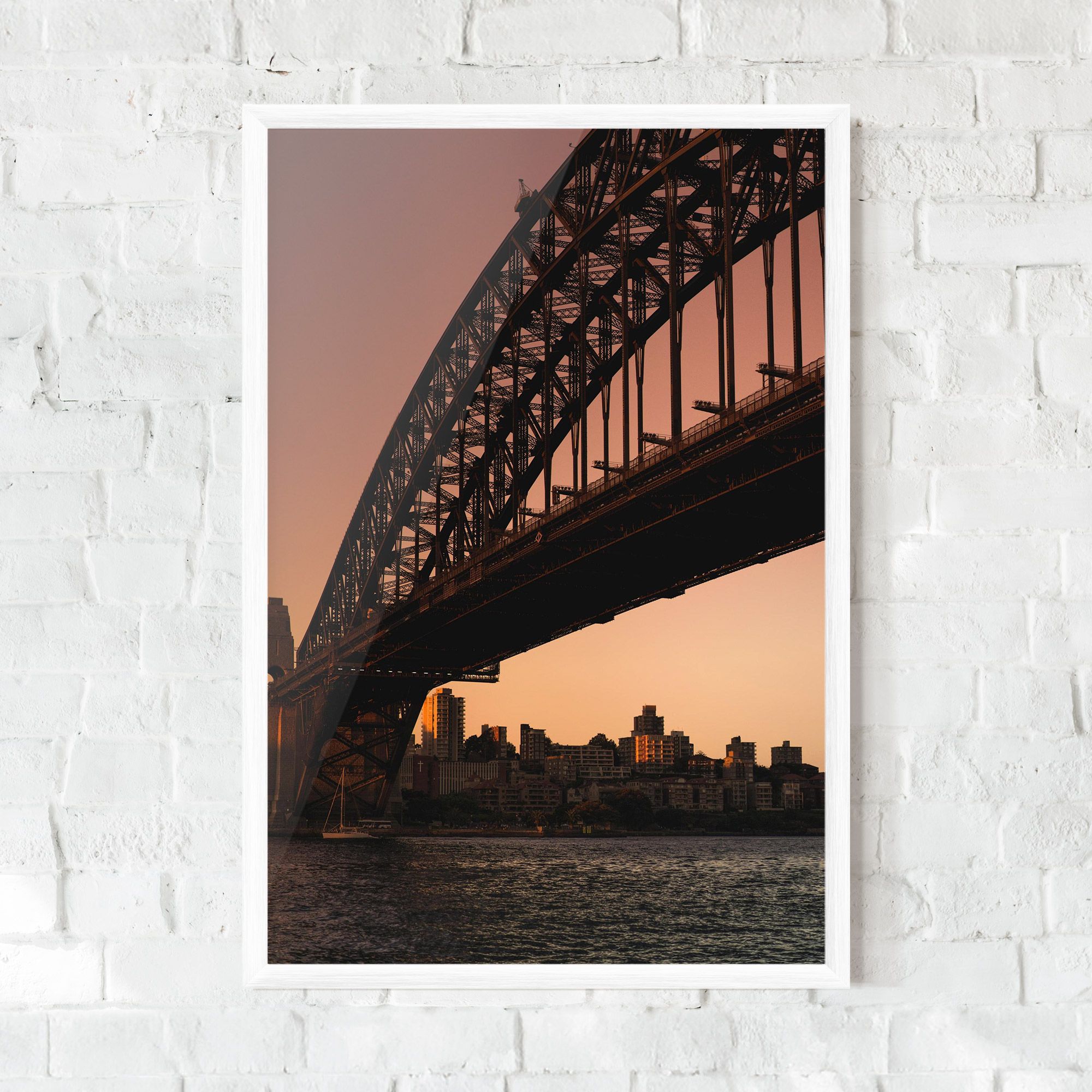 Sunset Harbour Bridge mockup 0