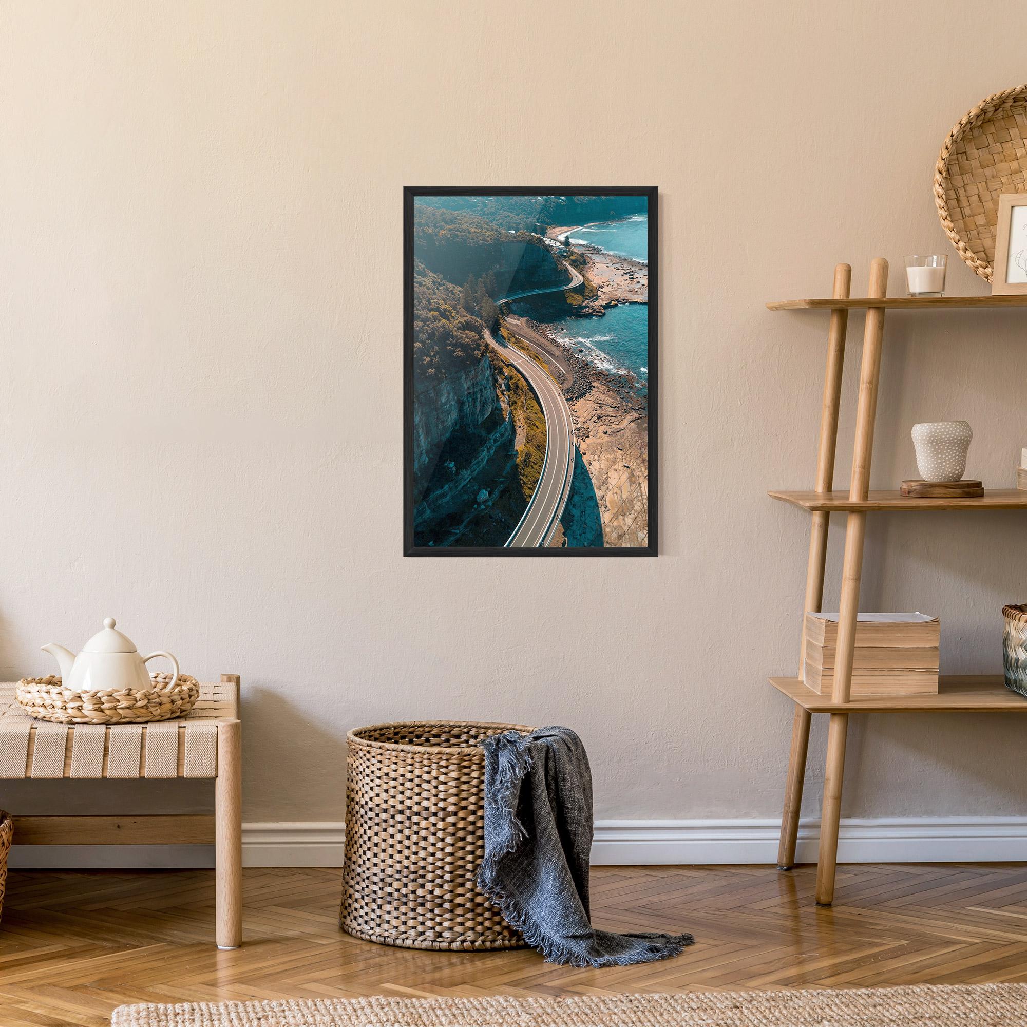 Рамкиран постер Australia Road mockup 9