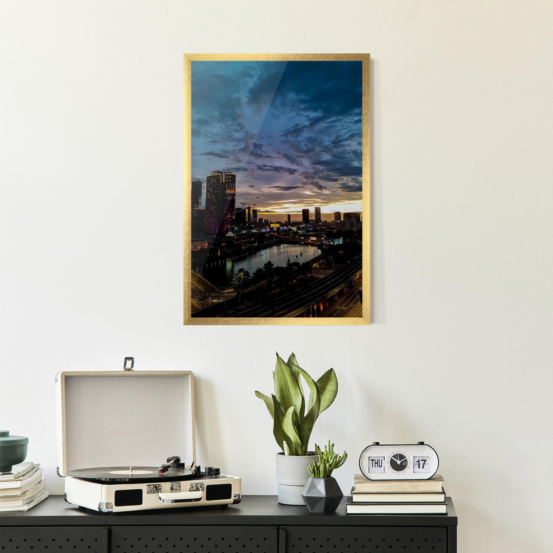 Рамкиран постер Melbourne mockup 2