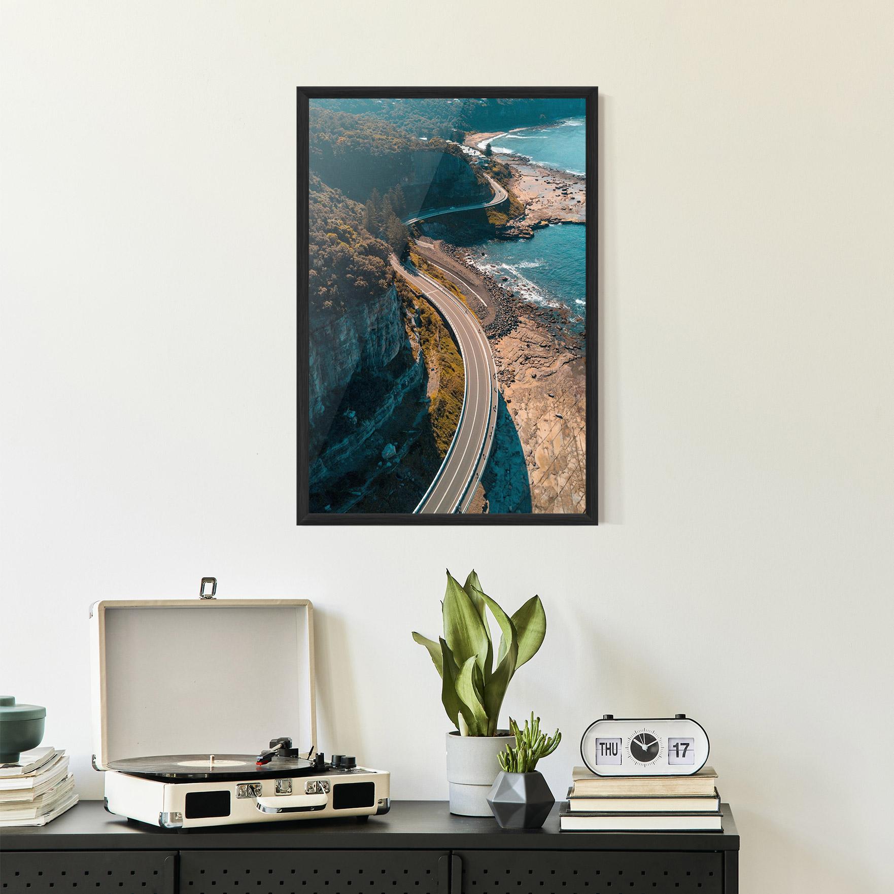 Рамкиран постер Australia Road mockup 2