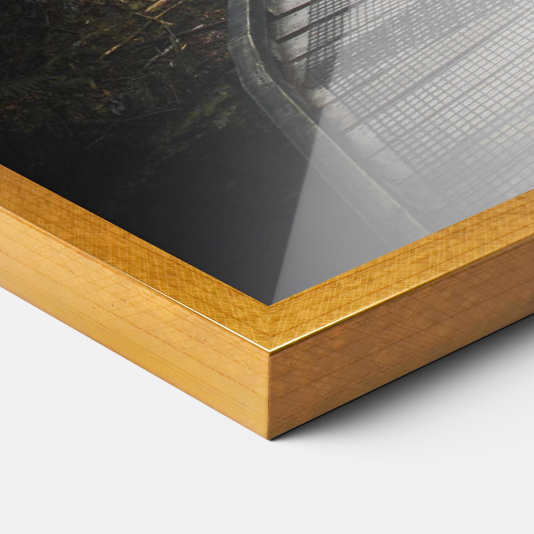 Рамкиран постер Forest Path View mockup 3