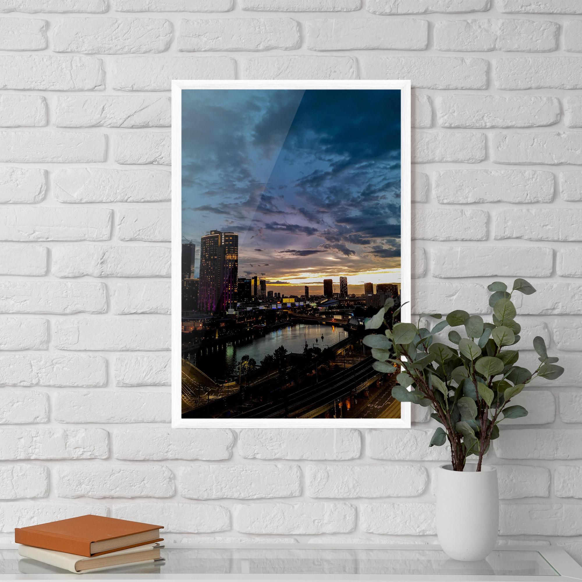 Рамкиран постер Melbourne mockup 5