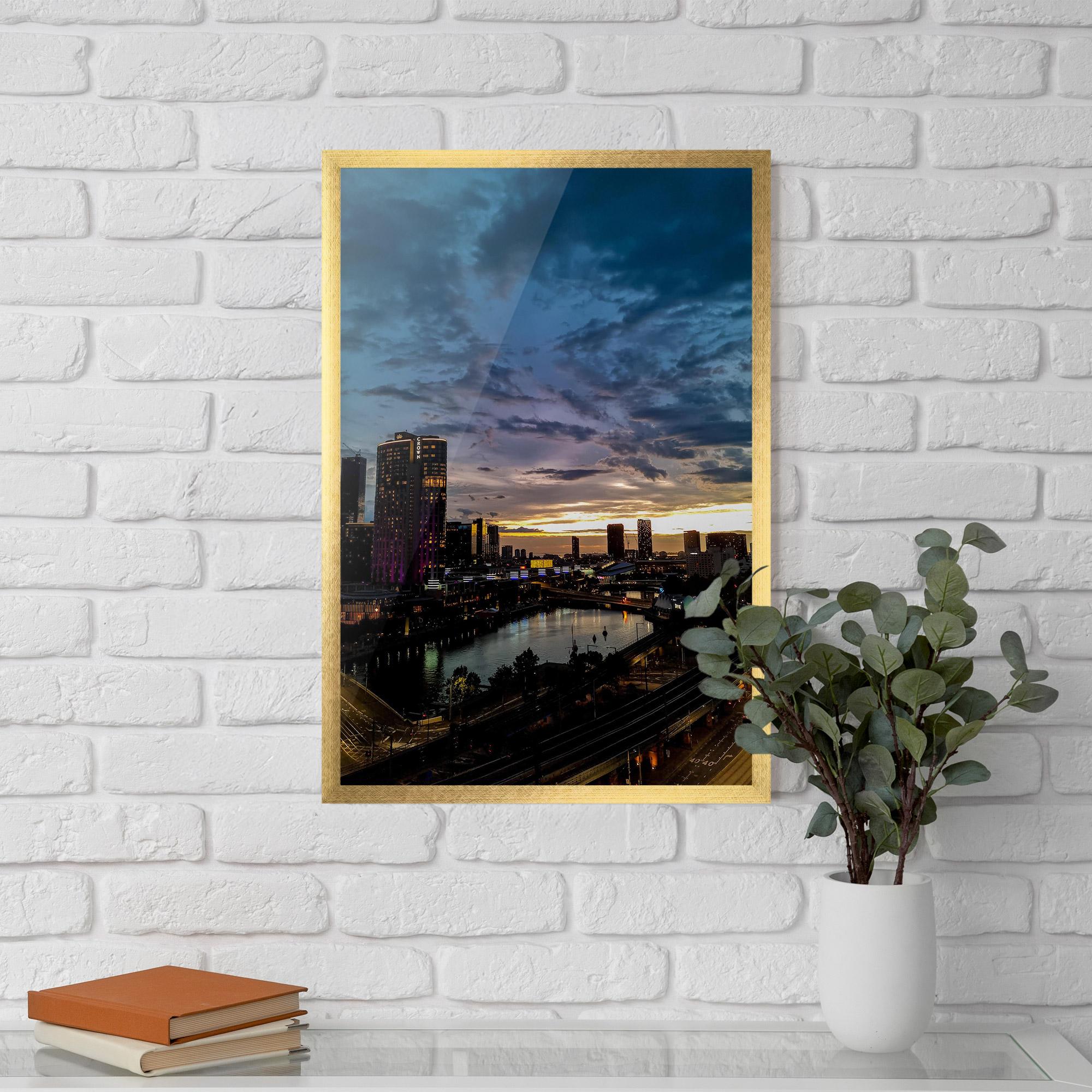 Рамкиран постер Melbourne mockup 5