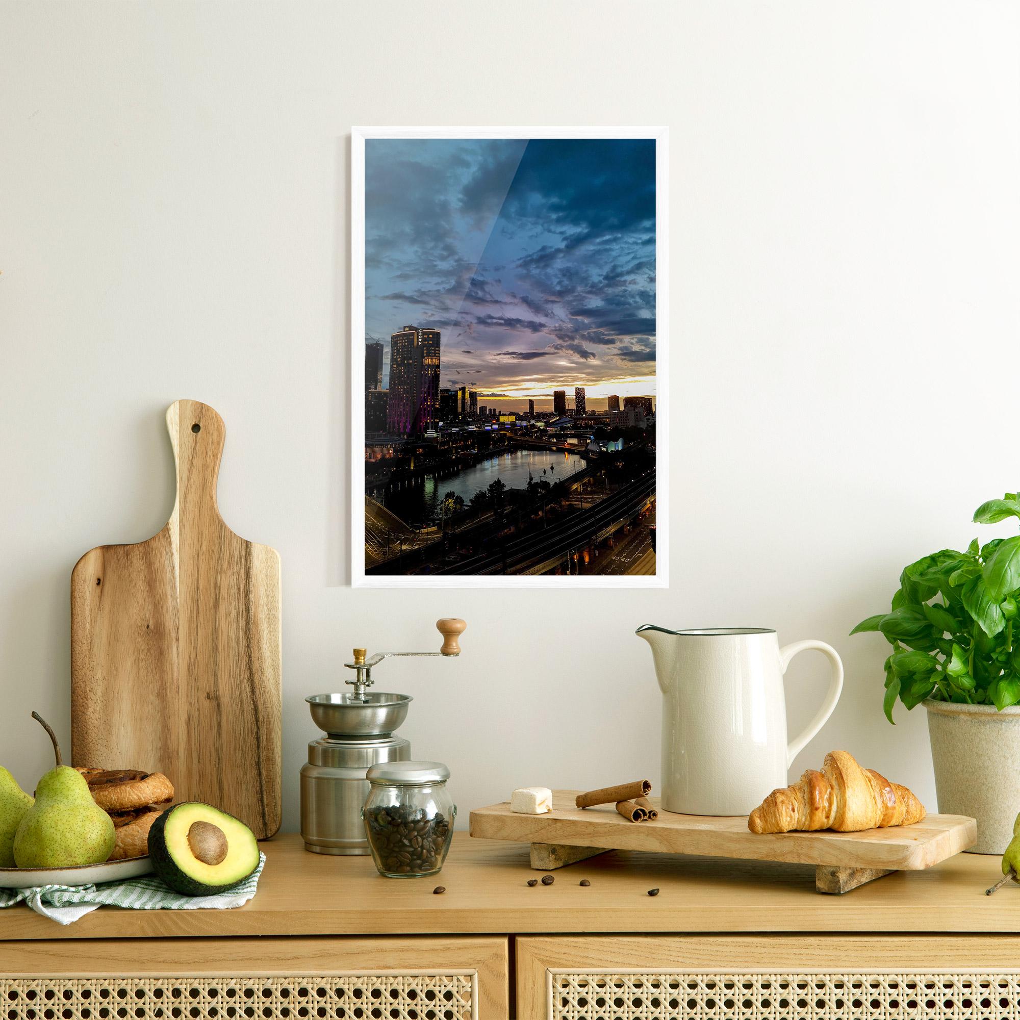 Рамкиран постер Melbourne mockup 8