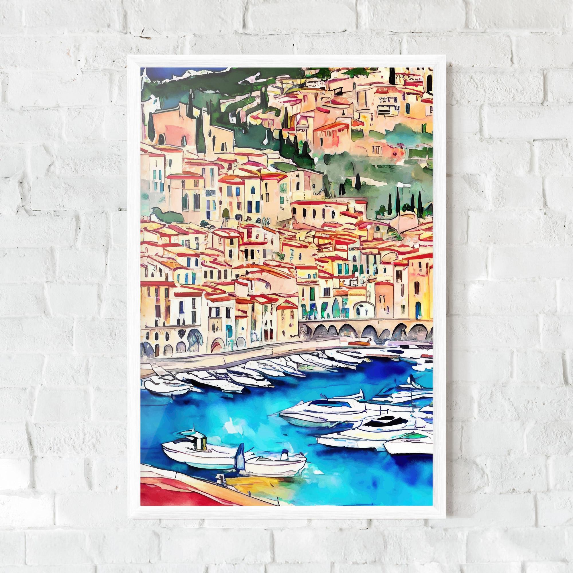 Рамкиран постер French City mockup 0