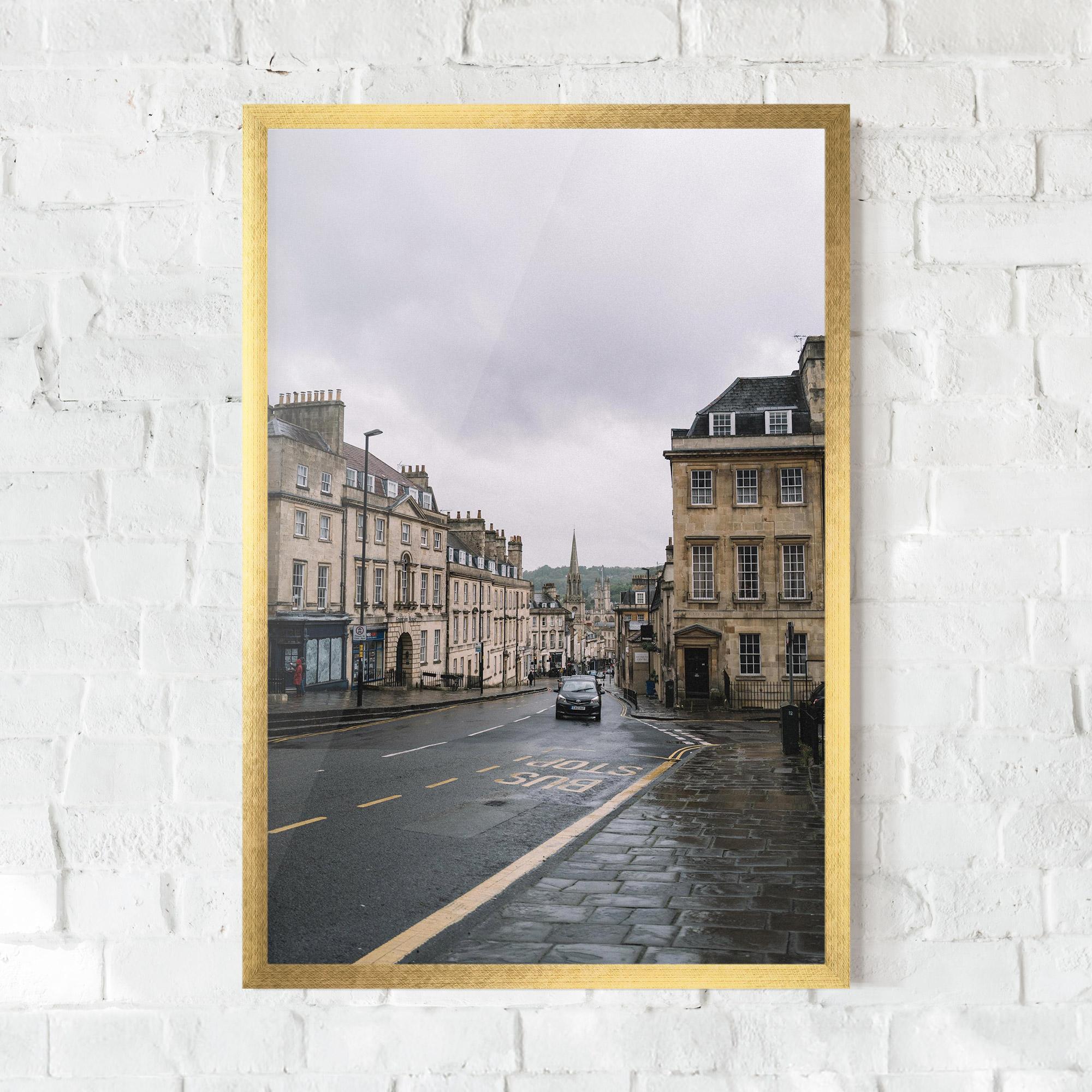 Рамкиран постер England Street mockup 0